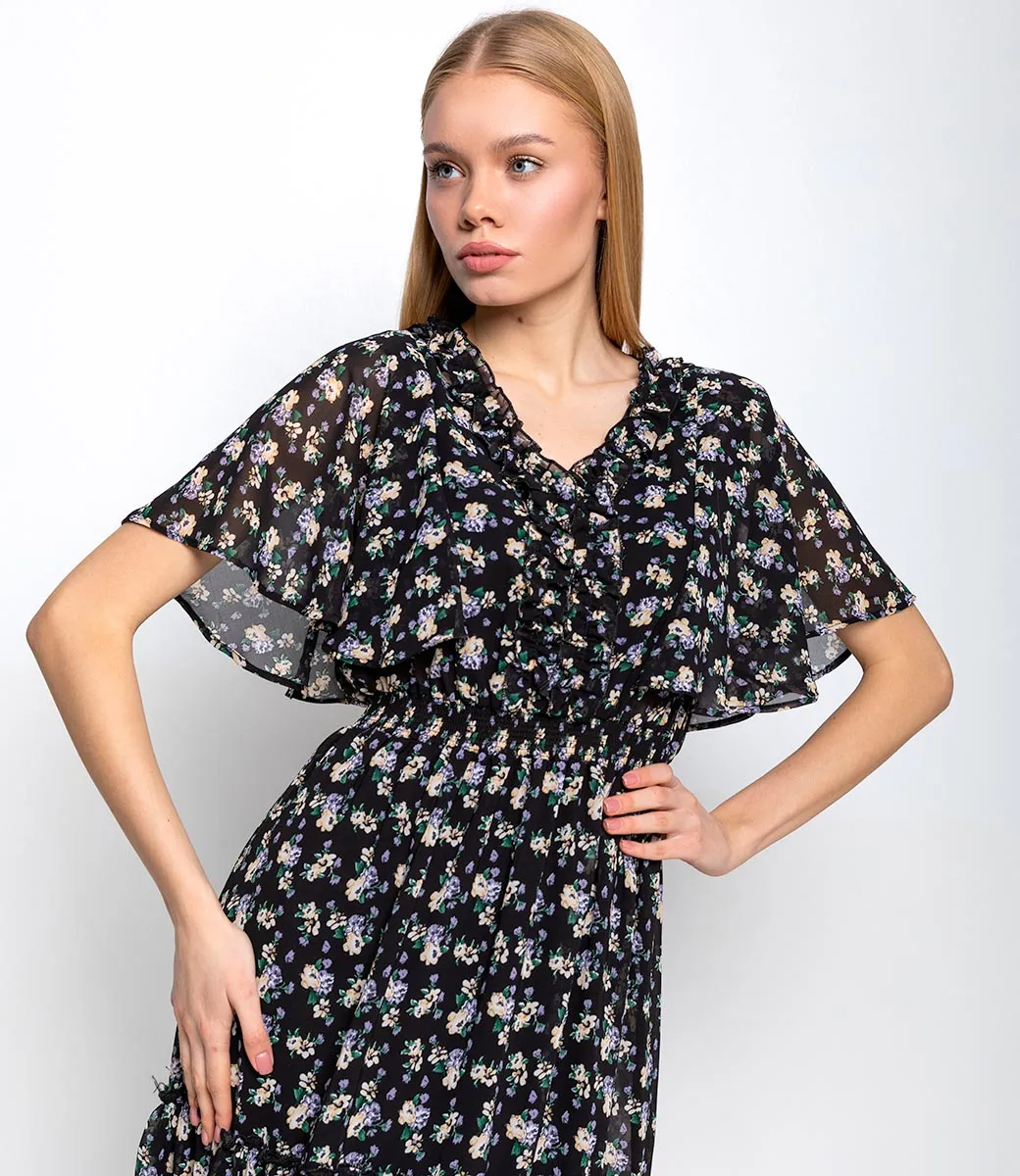 Платье #КТ8836-1, чёрный - фото 5