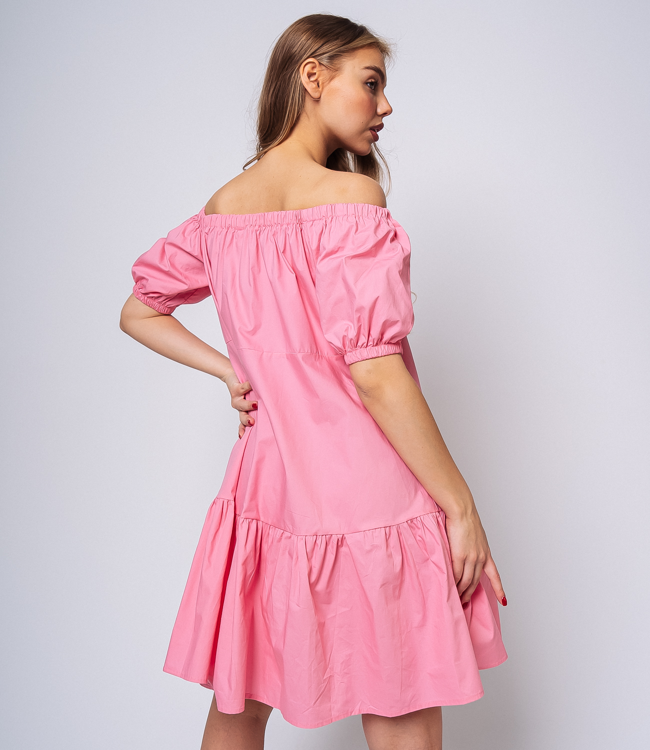 Платье #КТ6801 (1), розовый - фото 4