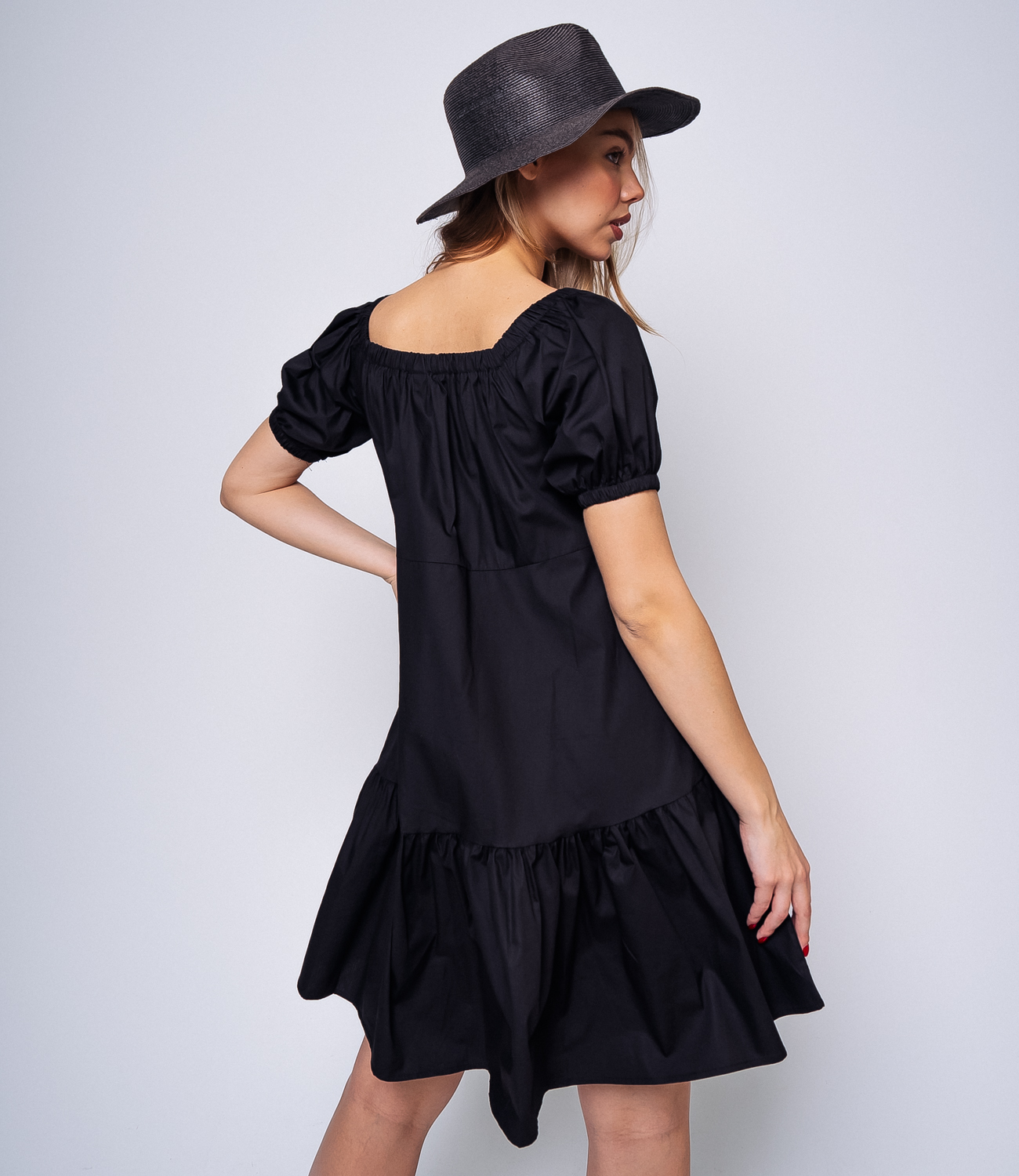 Платье #КТ6801 (1), чёрный - фото 4