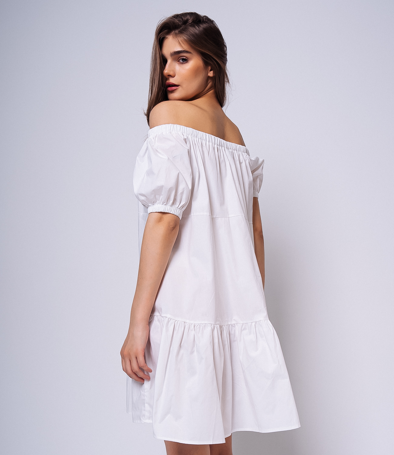 Платье #КТ6801 (1), белый - фото 4
