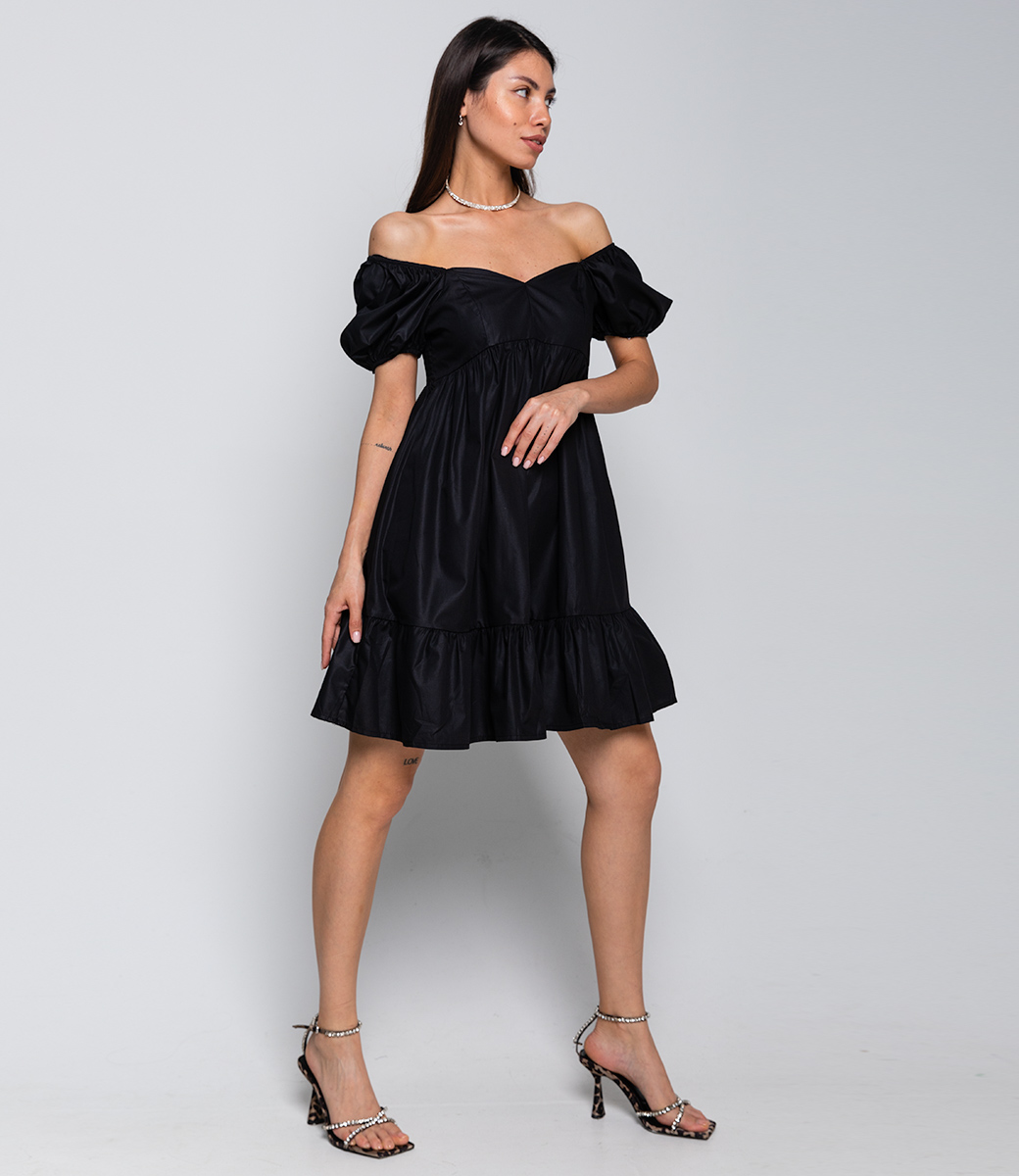 Платье #КТ1101, чёрный - фото 2