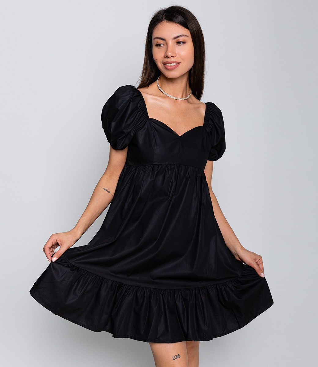 Платье #КТ1101, чёрный - фото 5