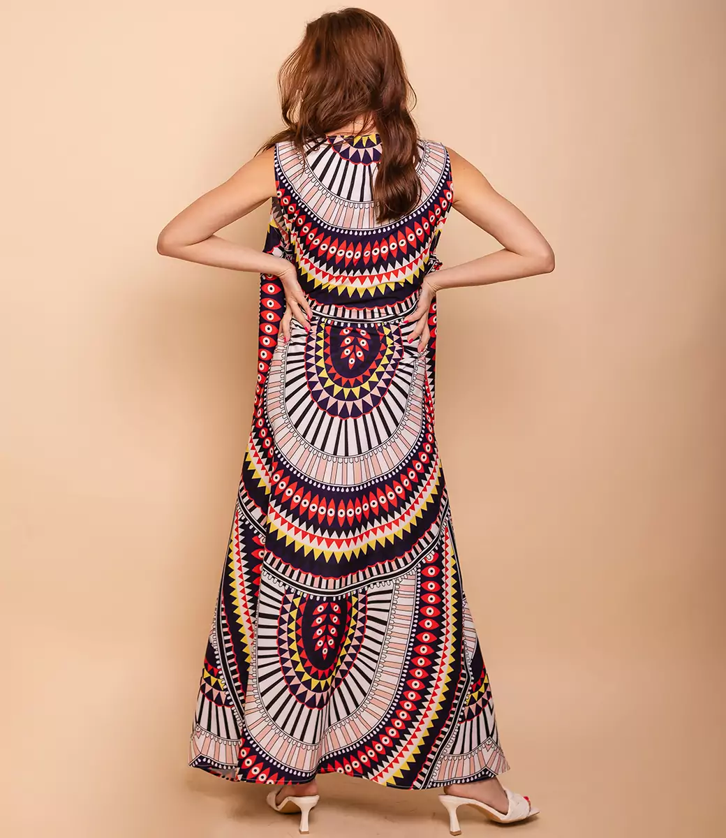 Платье #КТ97 (1), мультиколор - фото 3
