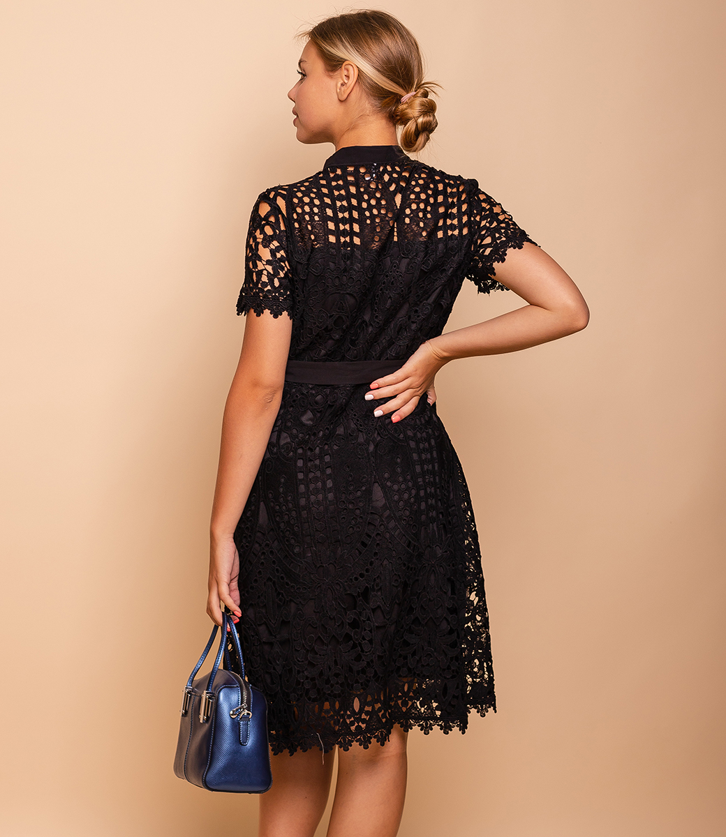 Платье #КТ125 (1), Чёрный - фото 3