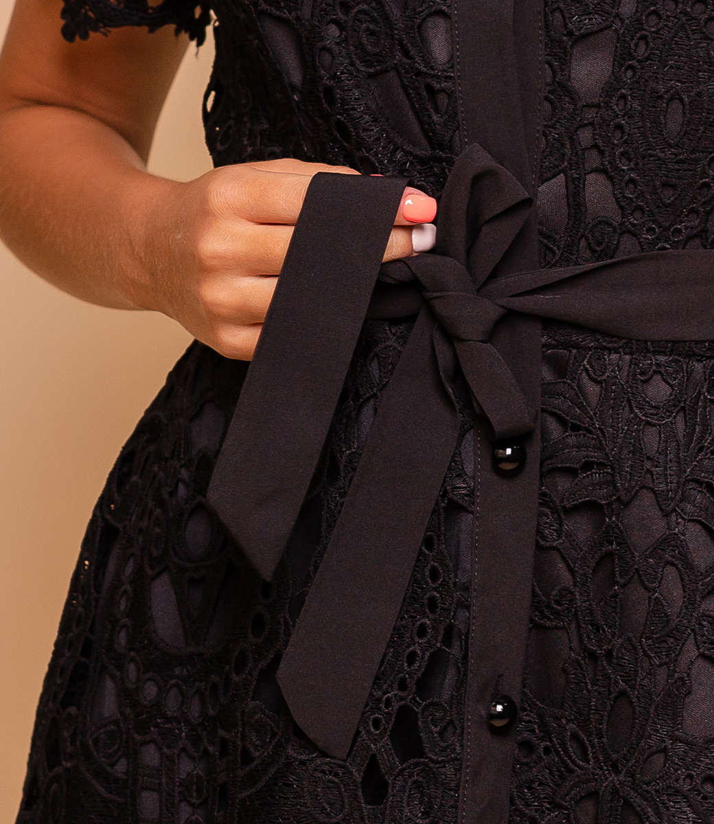 Платье #КТ125 (1), Чёрный - фото 5