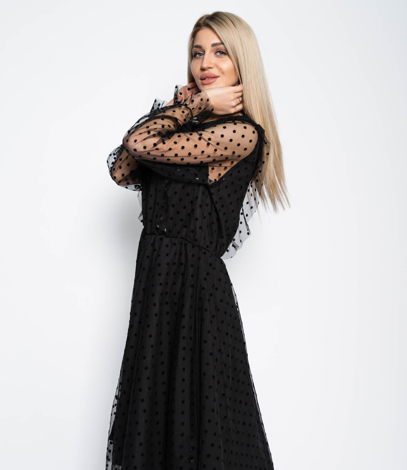 Платье #2018, чёрный - фото 4