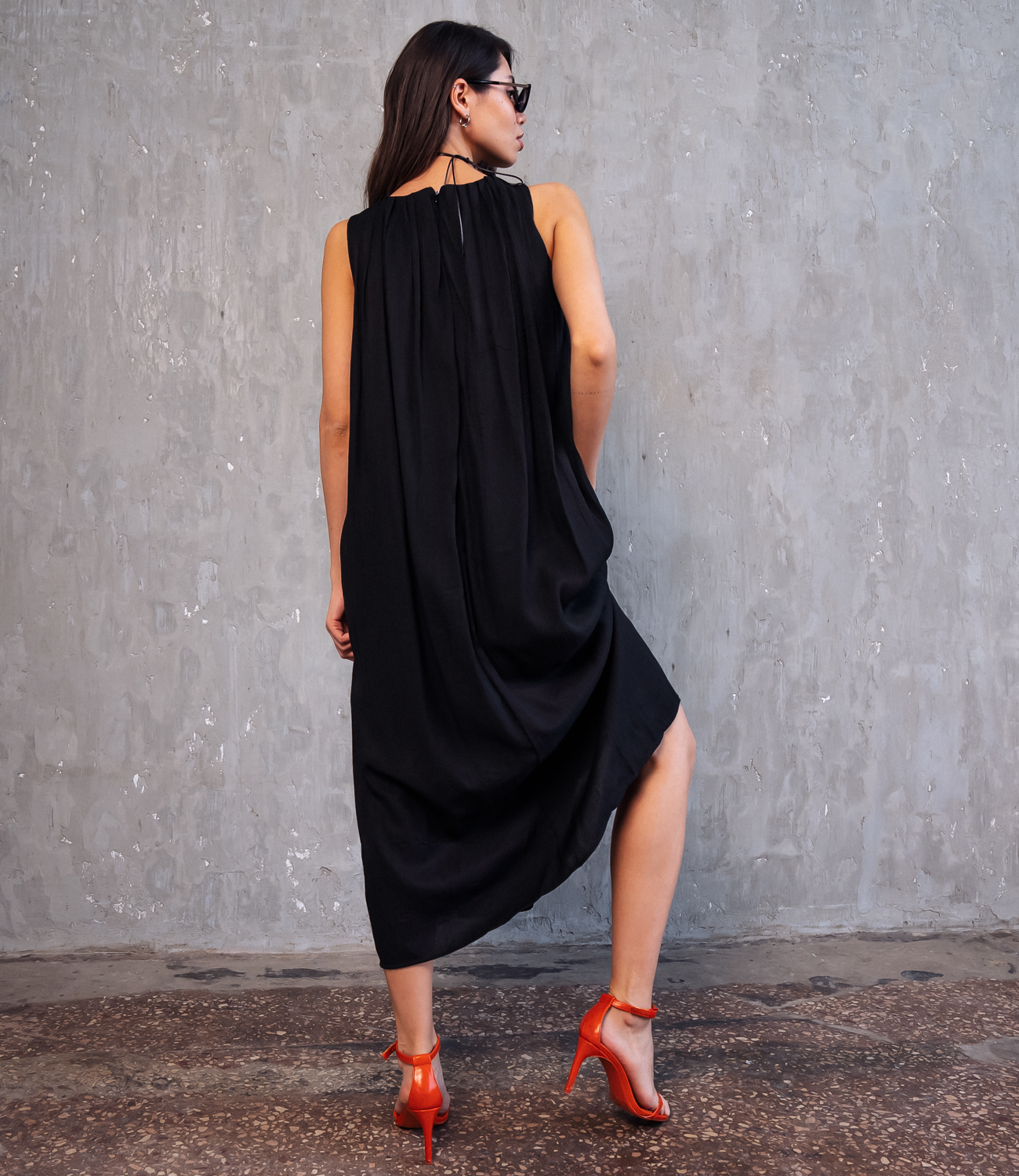 Платье #КТ8310, чёрный - фото 4