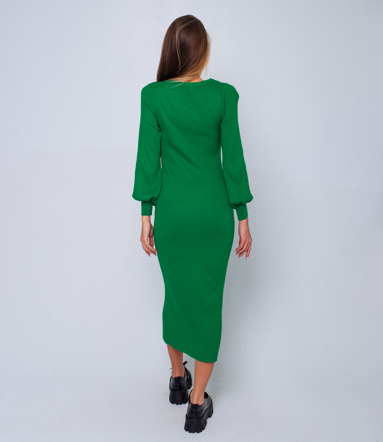 Платье #КТ22927, зеленый - фото 3