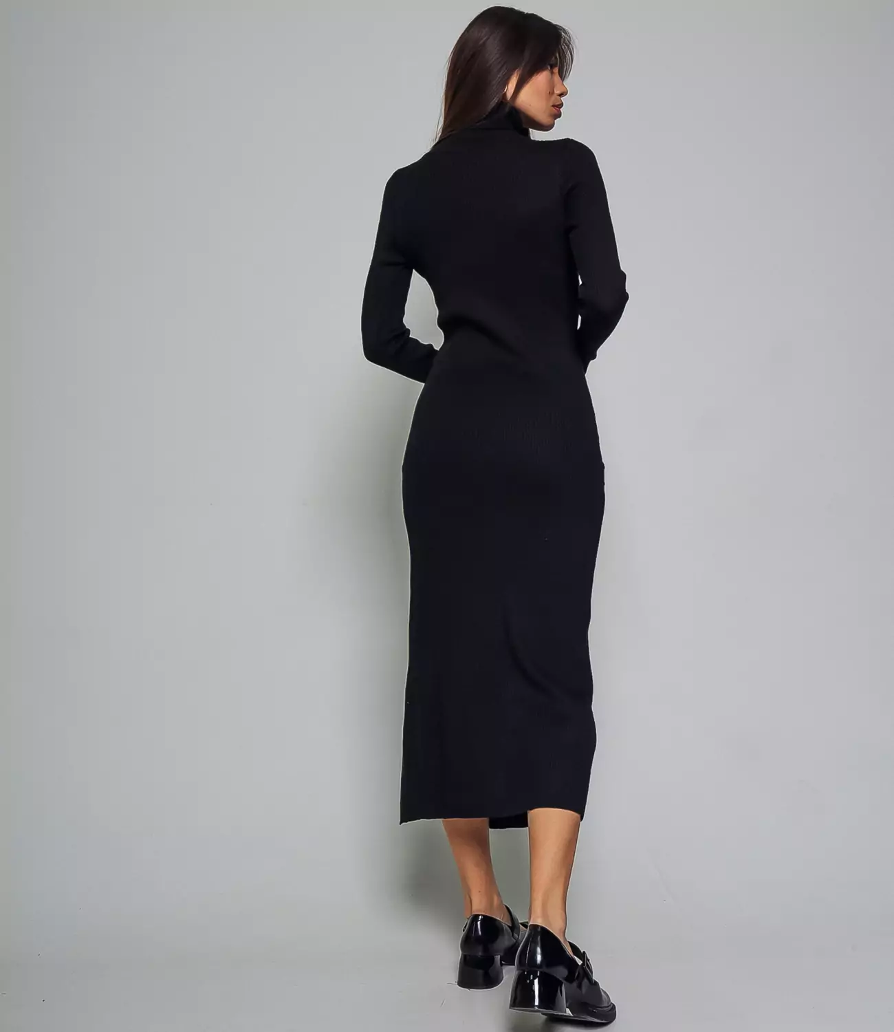 Платье #КТ7513 (1), чёрный - фото 4