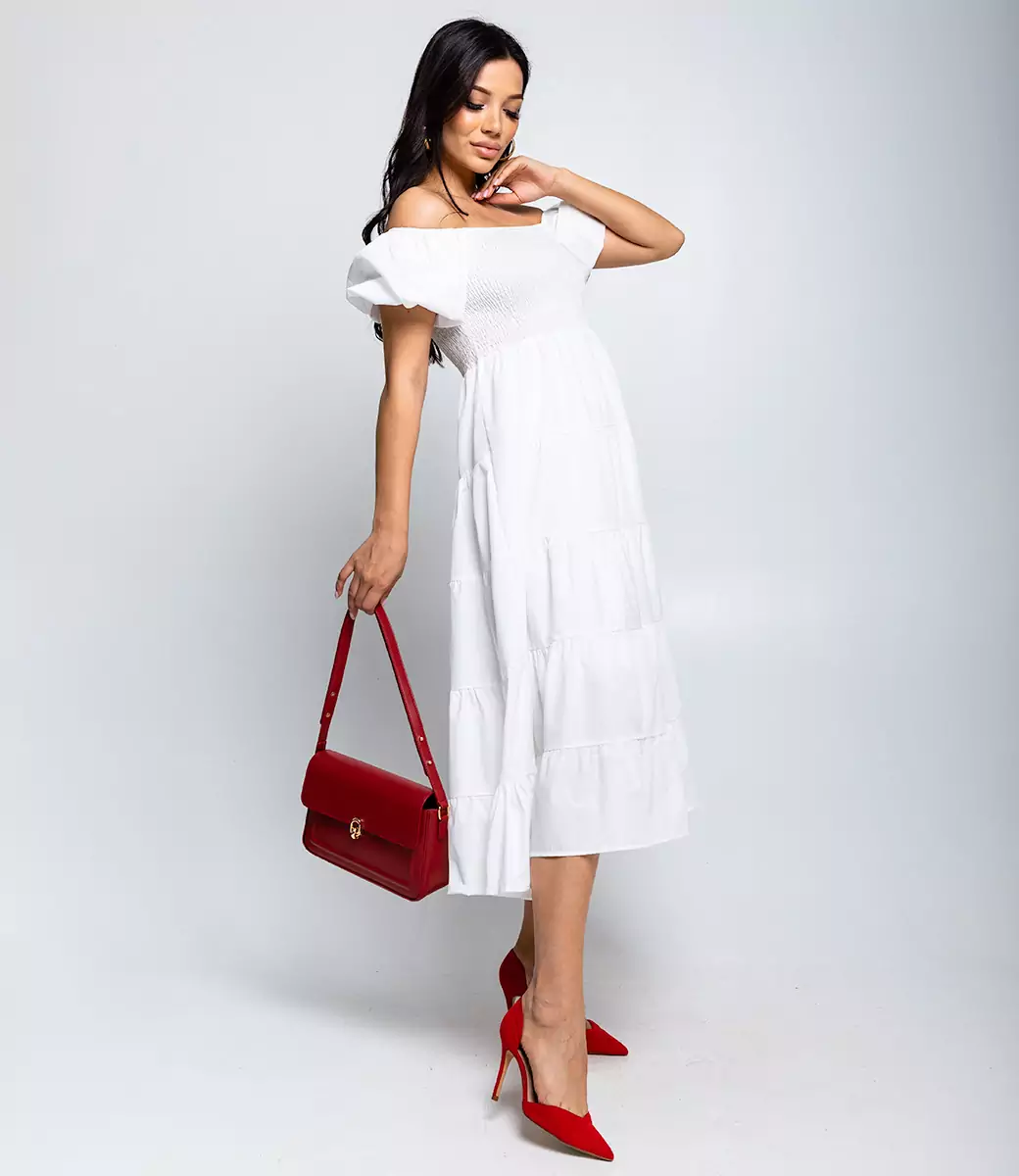 Платье #КТ5305 (1), белый - фото 2
