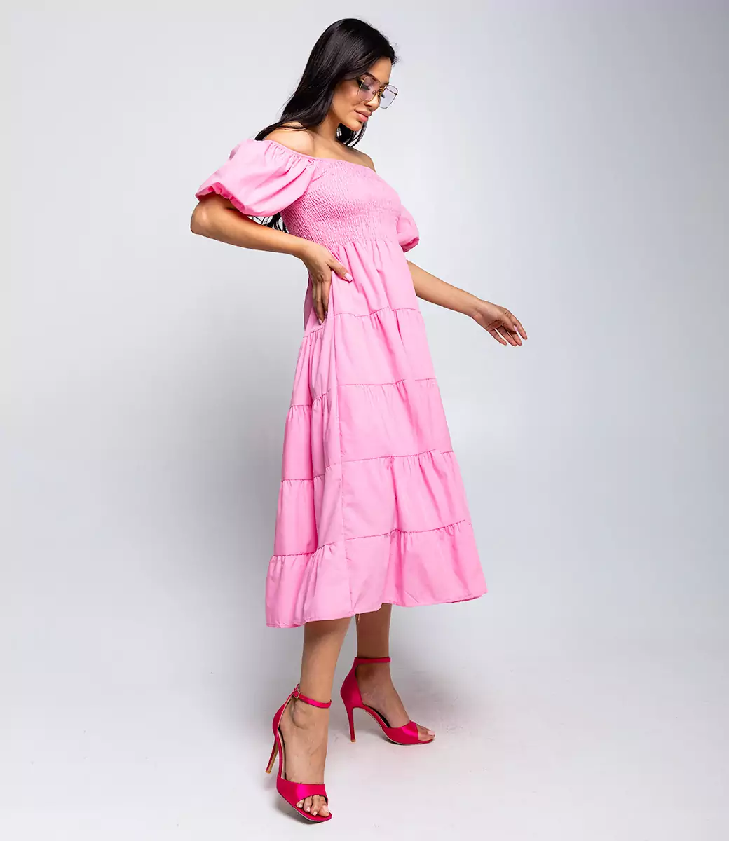 Платье #КТ5305 (1), розовый - фото 2