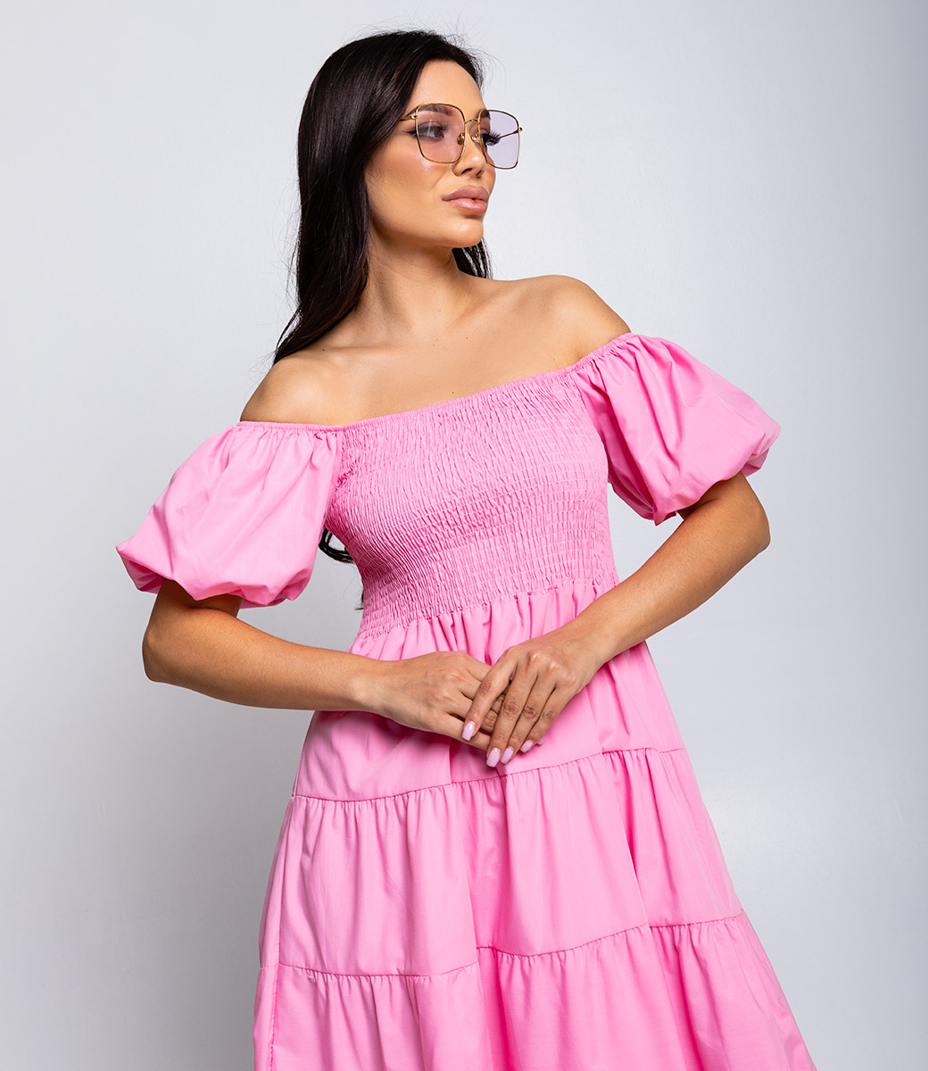 Платье #КТ5305 (1), розовый - фото 5