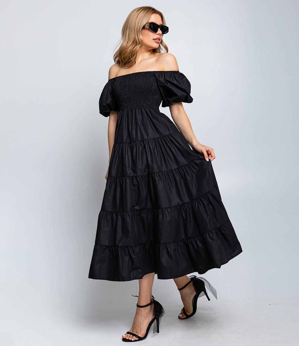 Платье #КТ5305 (1), чёрный - фото 2