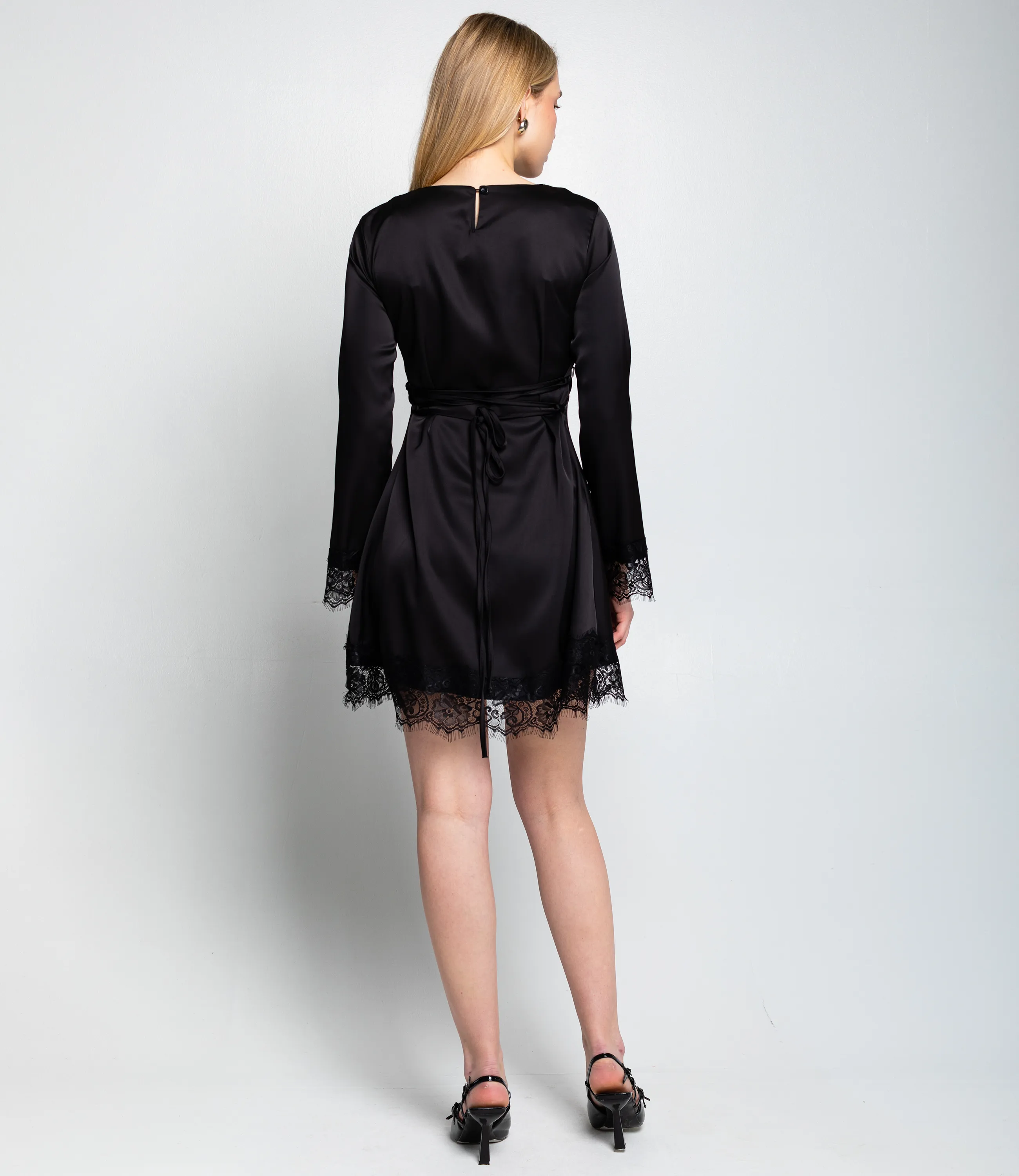 Платье #КТ982 (1), чёрный - фото 4