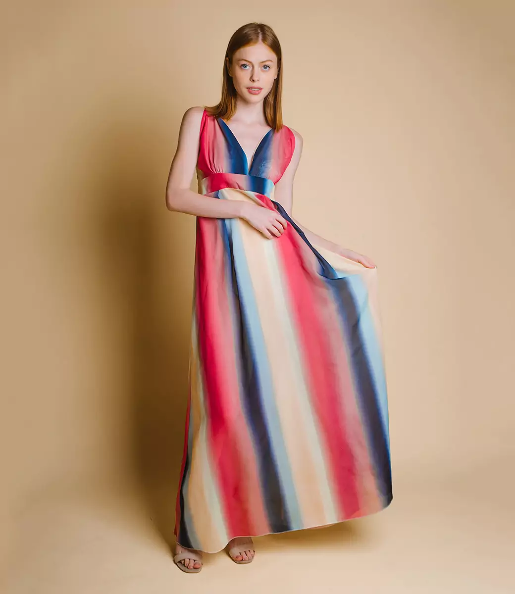 Платье #КТ103, мультиколор