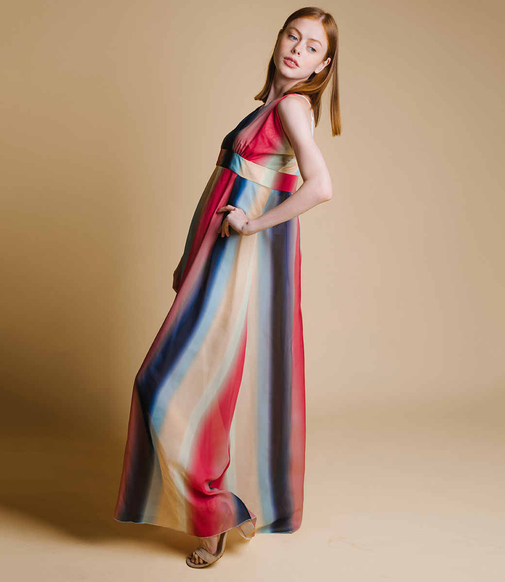 Платье #КТ10 (3), мультиколор - фото 3