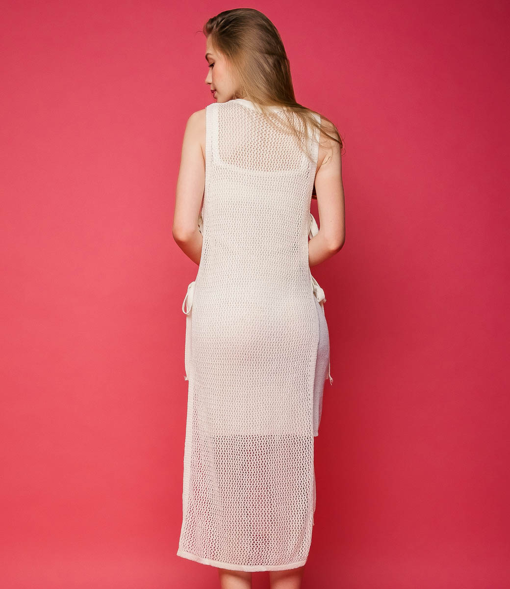 Платье #КТ8108, белый - фото 4
