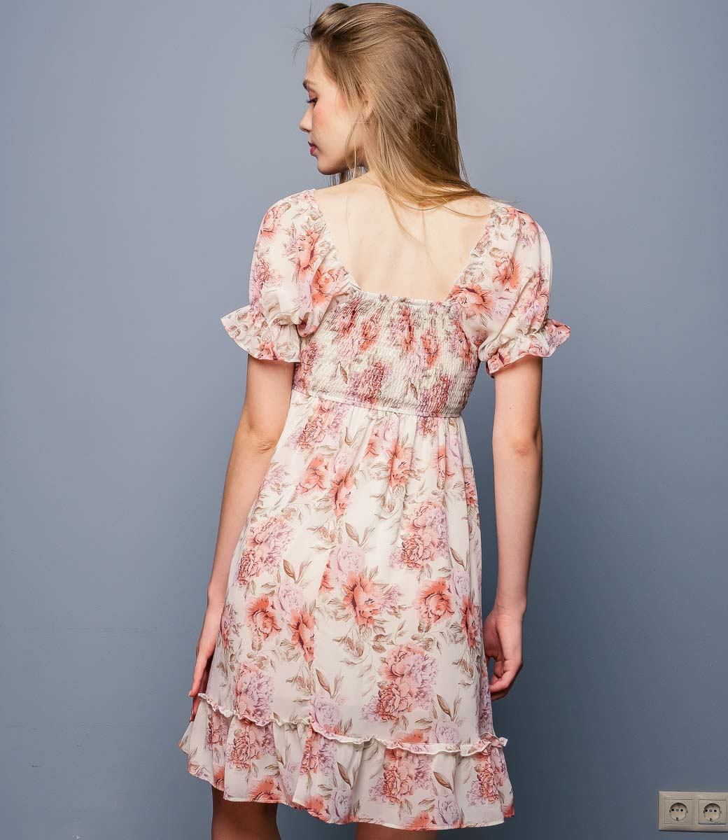 Платье #КТ3001, белый - фото 3