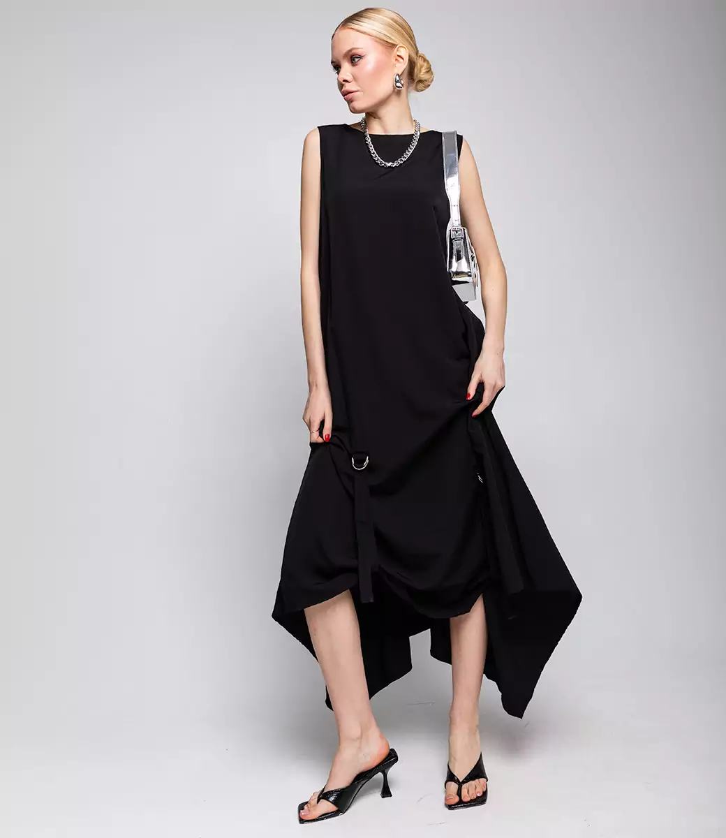 Платье #ОТЦ04001, чёрный - фото 2
