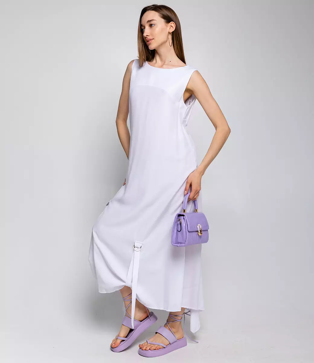 Платье #ОТЦ04001, белый - фото 2