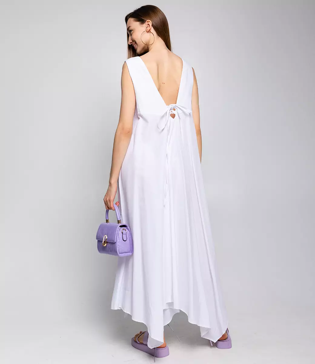 Платье #ОТЦ04001, белый - фото 3