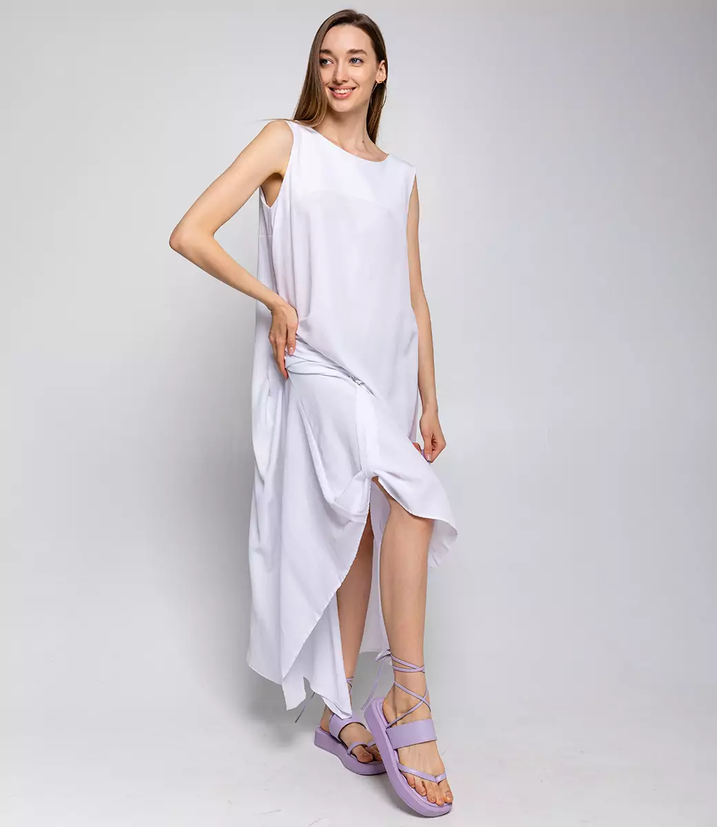 Платье #ОТЦ04001, белый - фото 4