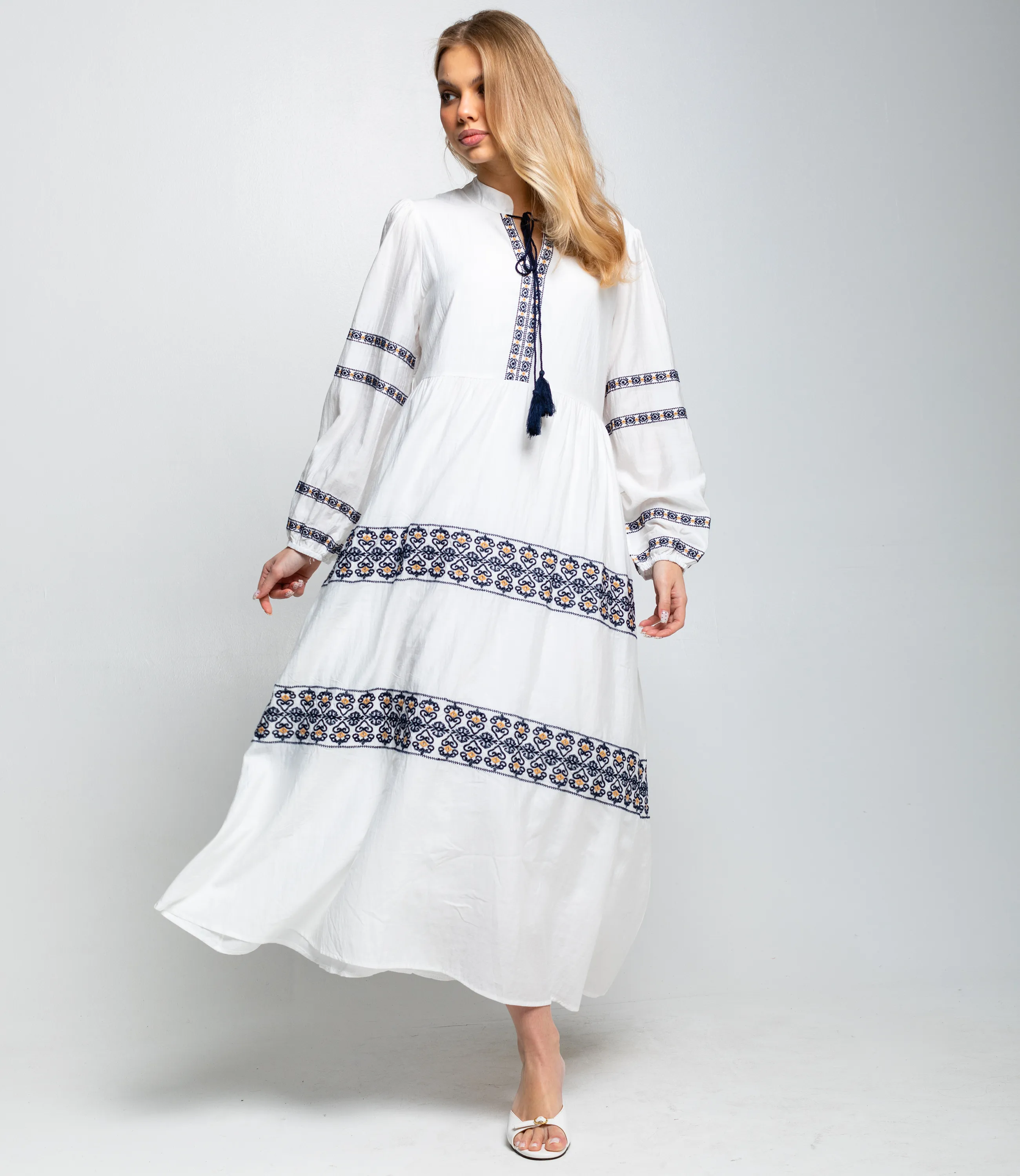 Платье #КТ88813 (1), белый - фото 2