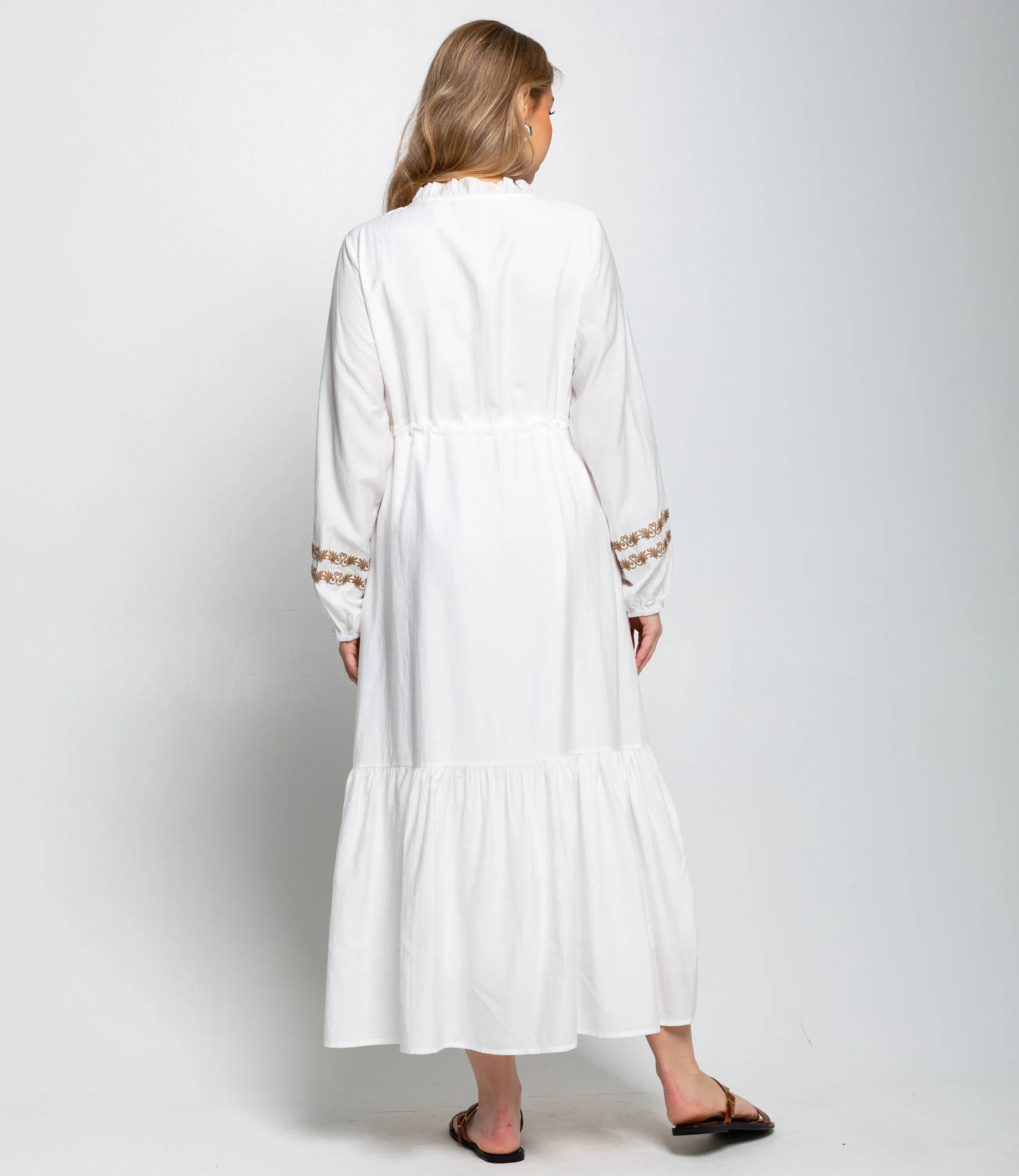 Платье #КТ88810, белый - фото 4