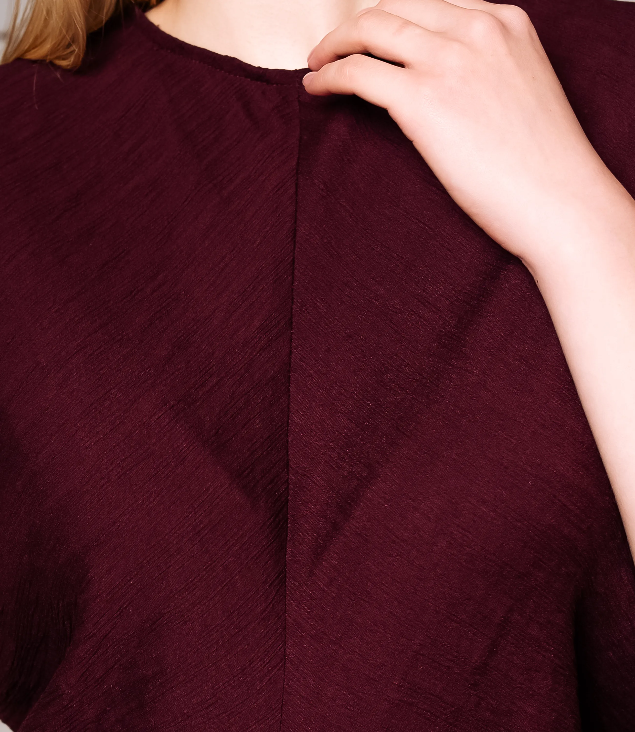 Платье #ОКТ035015, инжир - фото 5