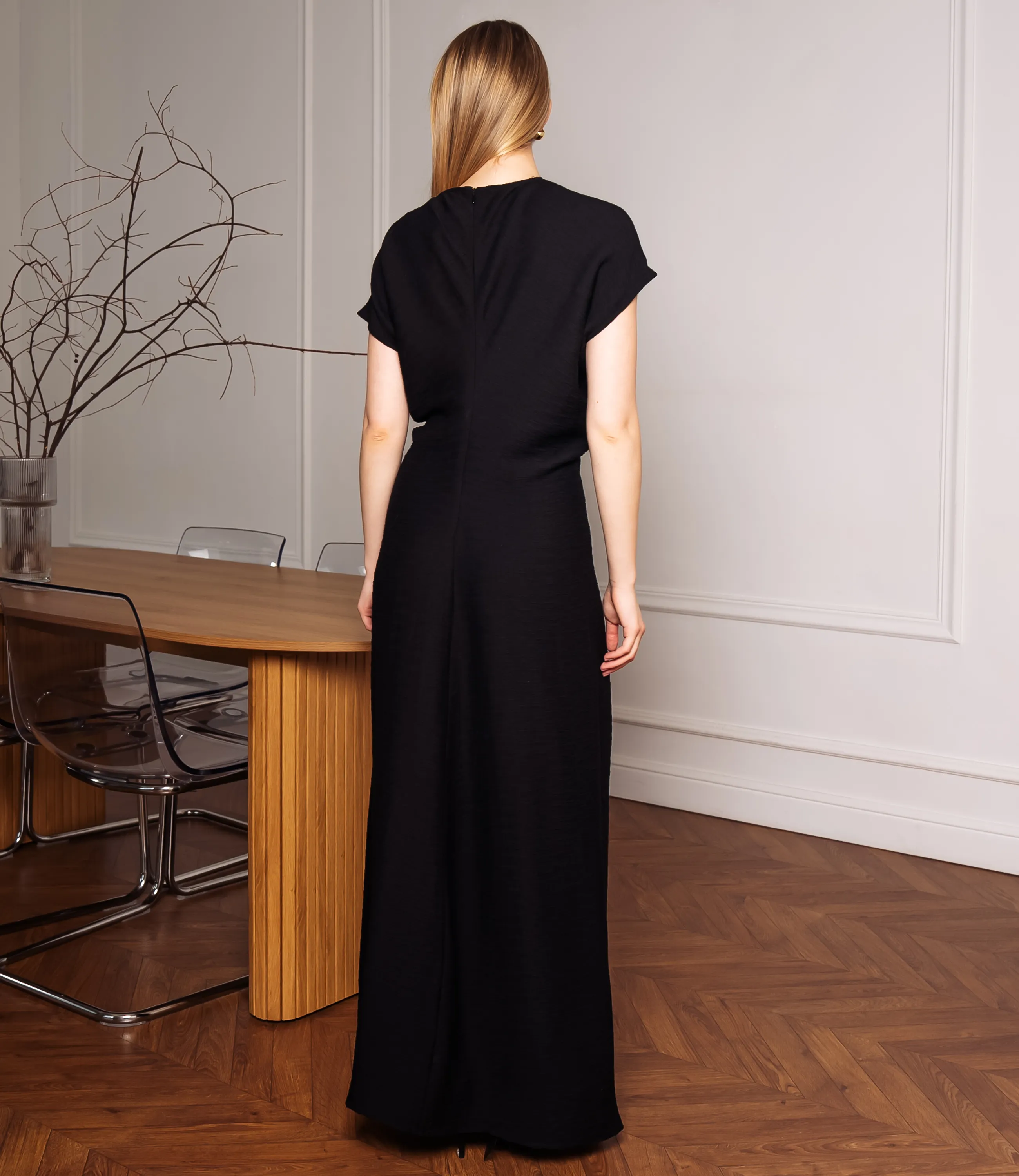 Платье #ОКТ035015, чёрный - фото 3