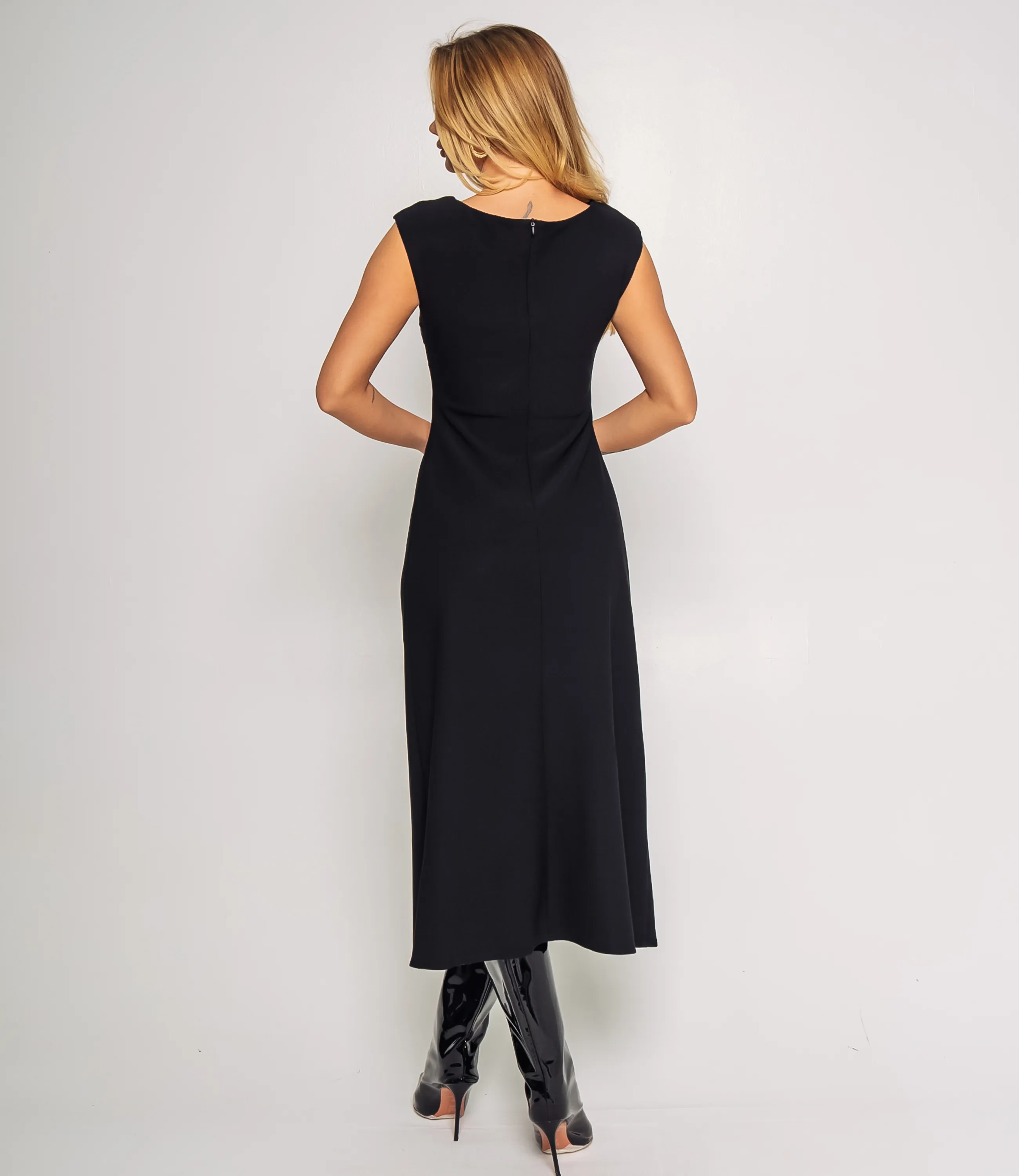 Платье #КТ8971 (2), чёрный - фото 3