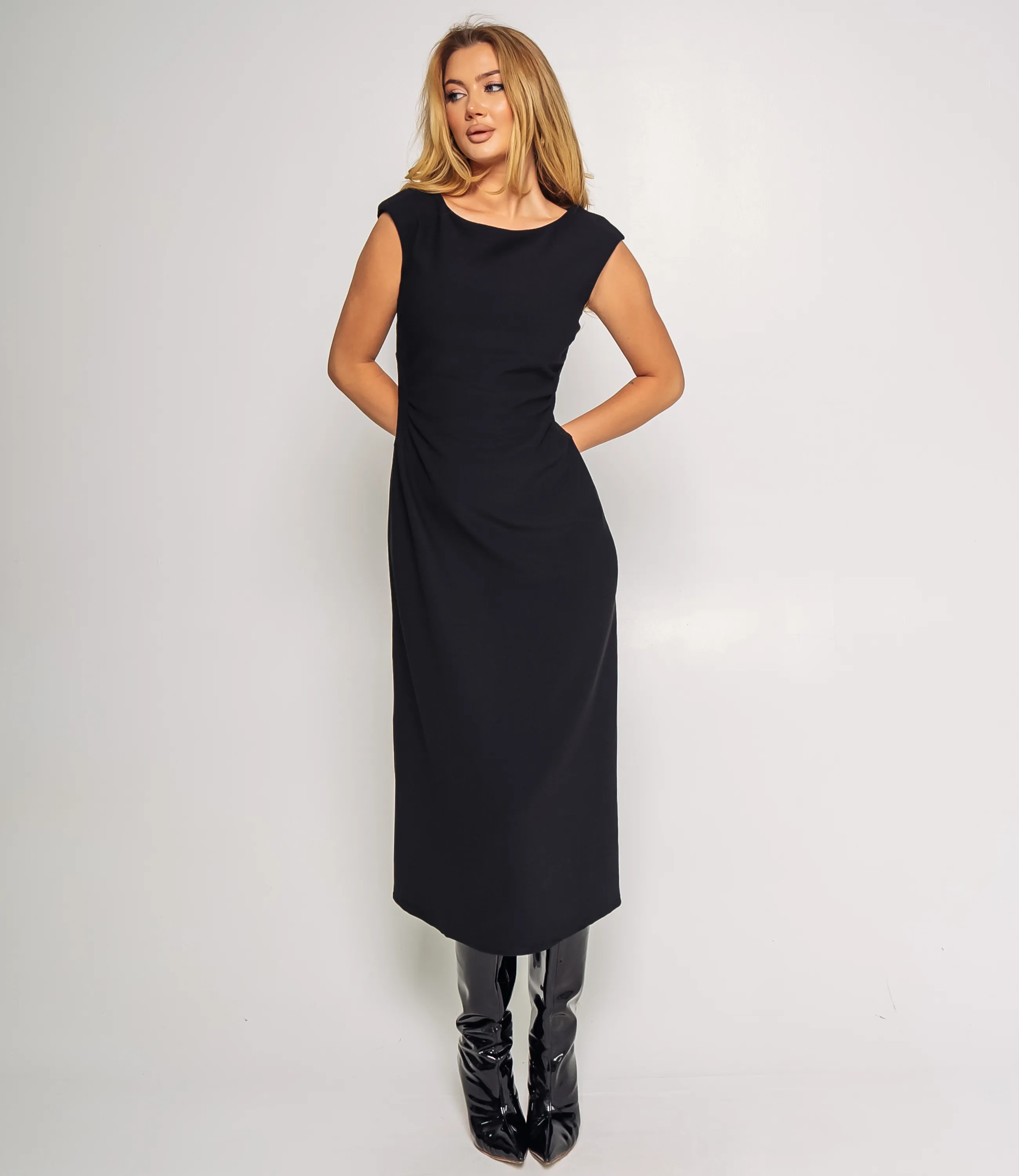 Платье #КТ8971 (2), чёрный - фото 4