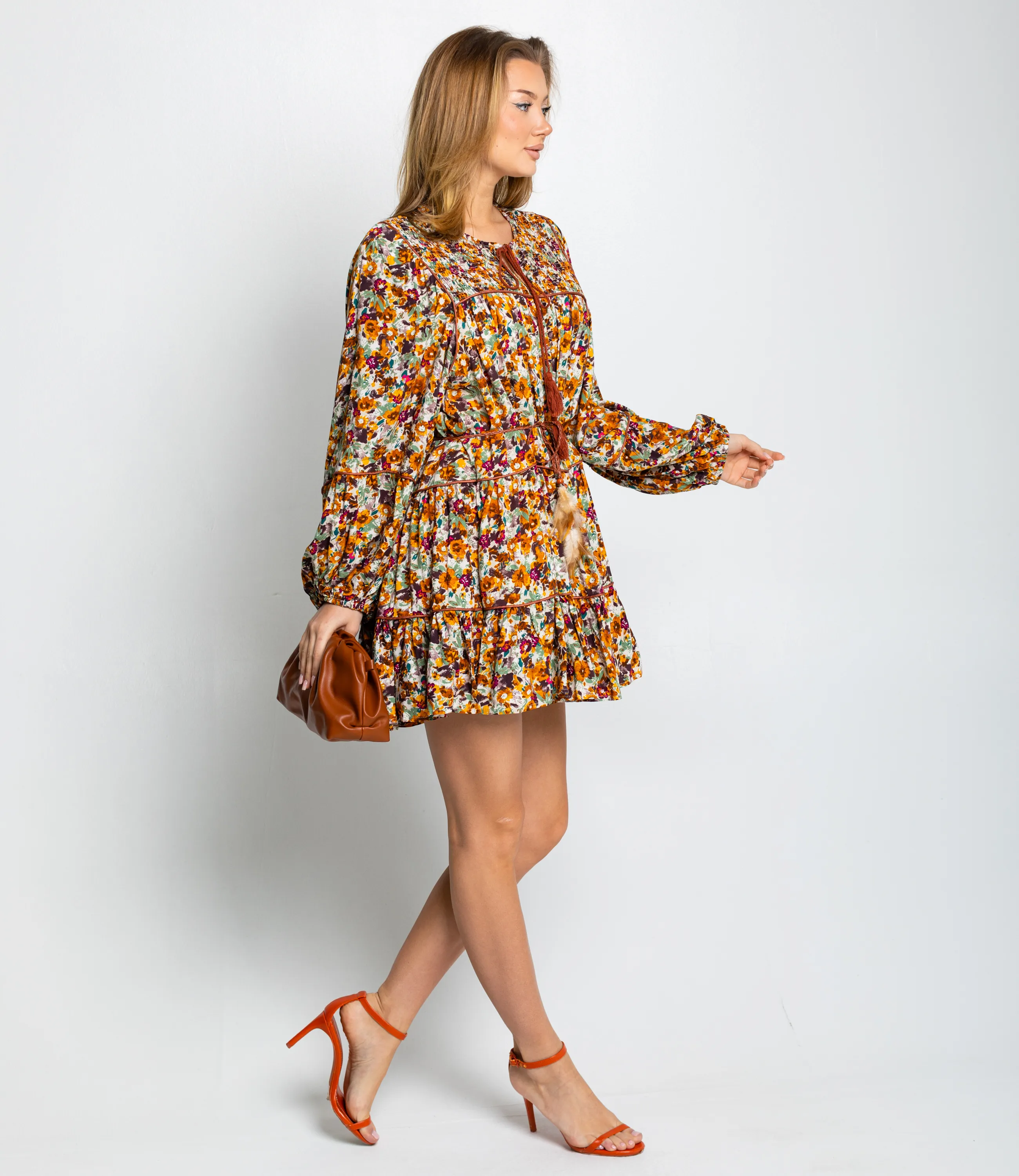 Платье #КТ9089 (2), мультиколор - фото 3