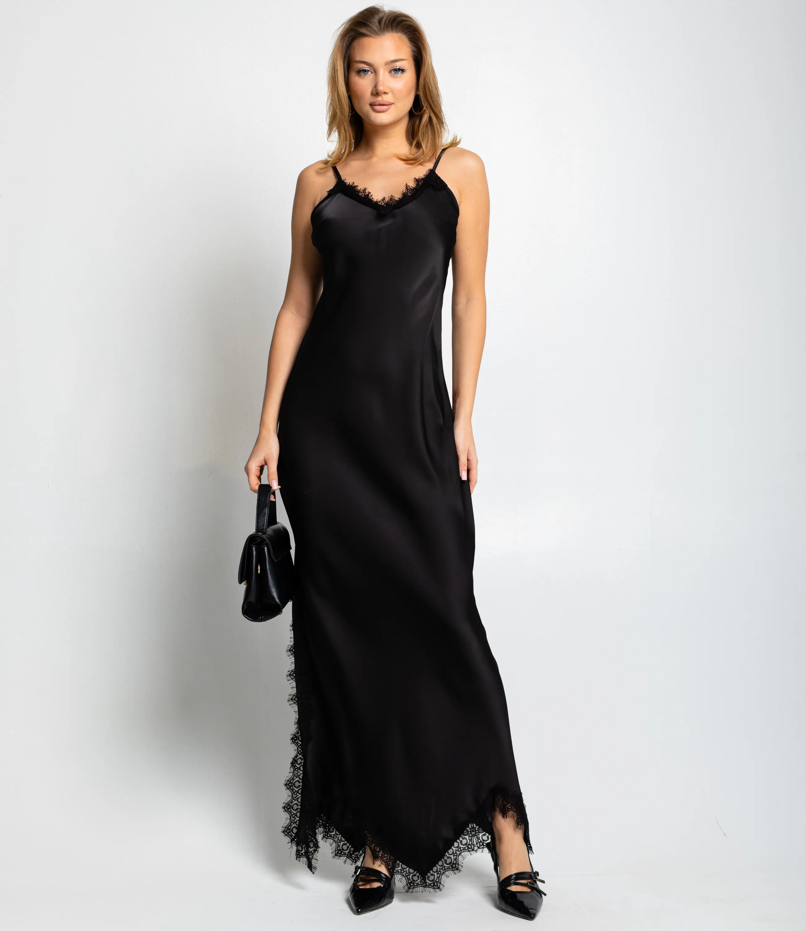 Платье #КТ2607 (4), чёрный - фото 2