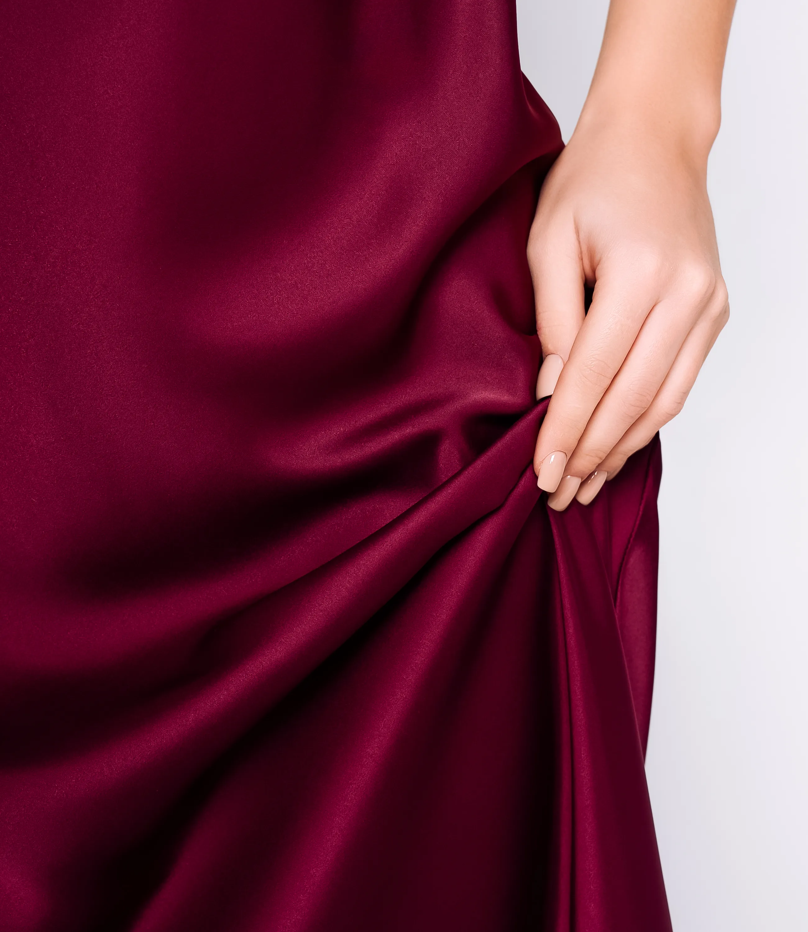 Платье #ОКТ095014, сливовый - фото 5