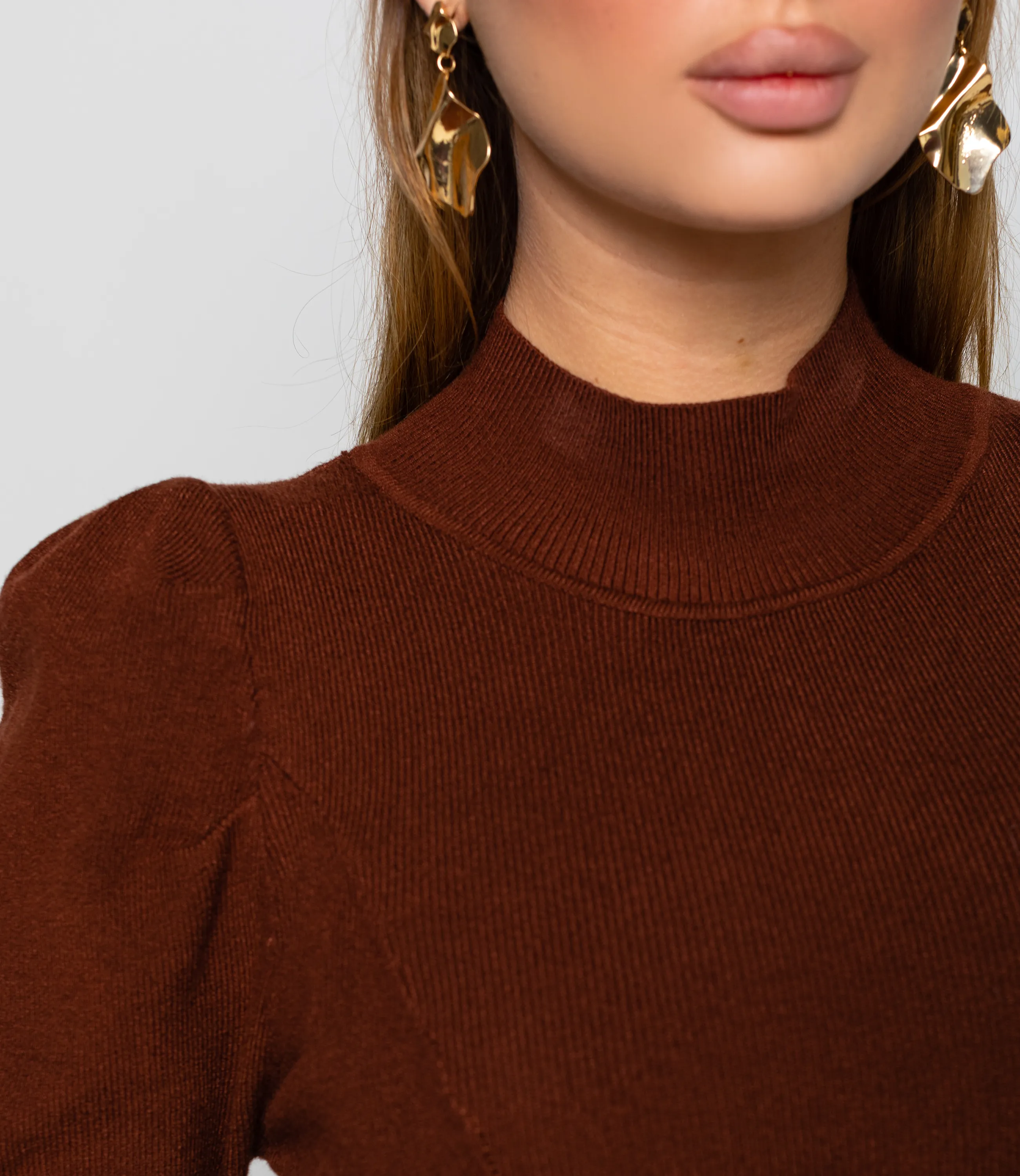 Платье #КТ04227, коричневый - фото 5