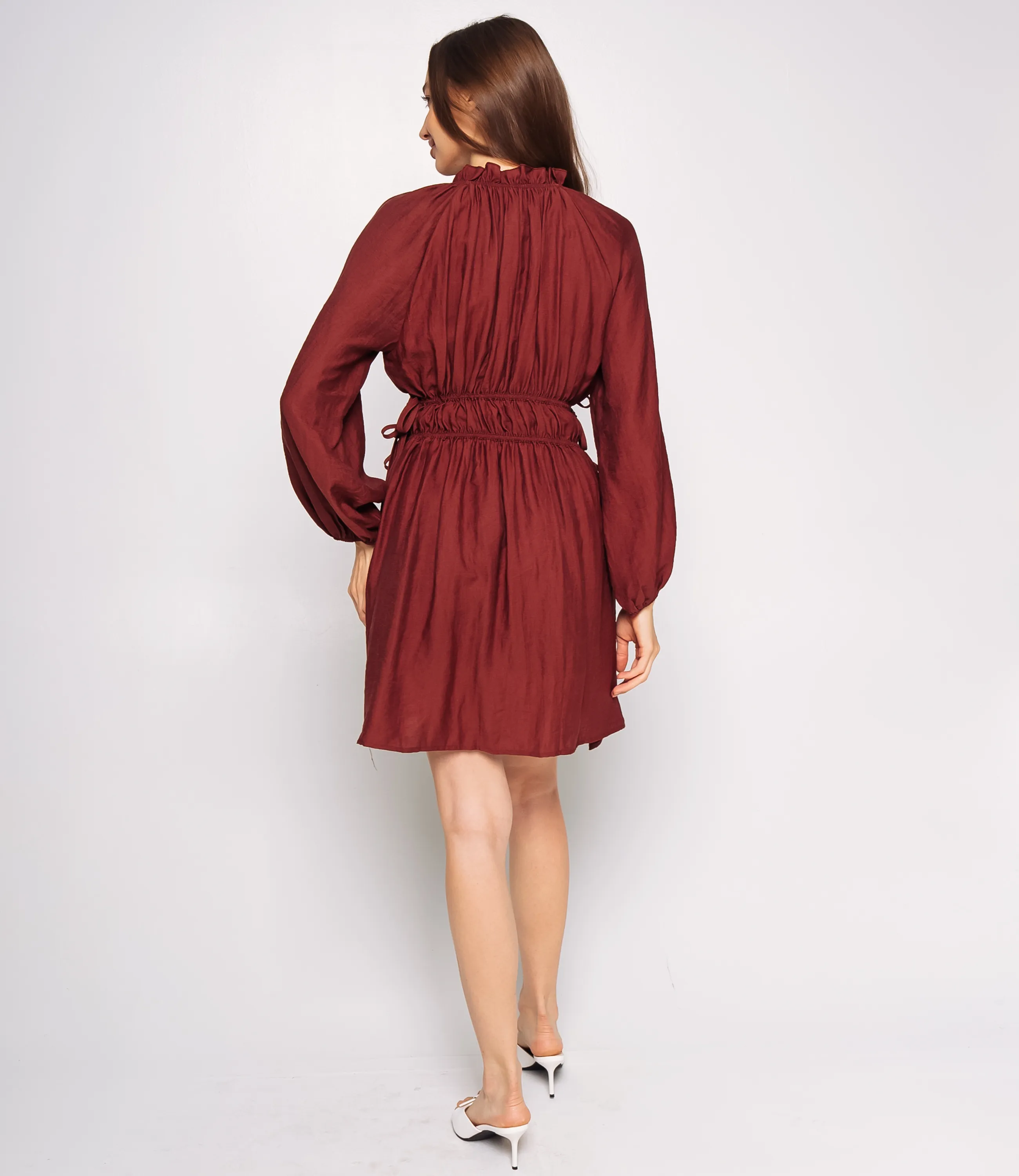 Платье #КТ1515, терракотовый - фото 3