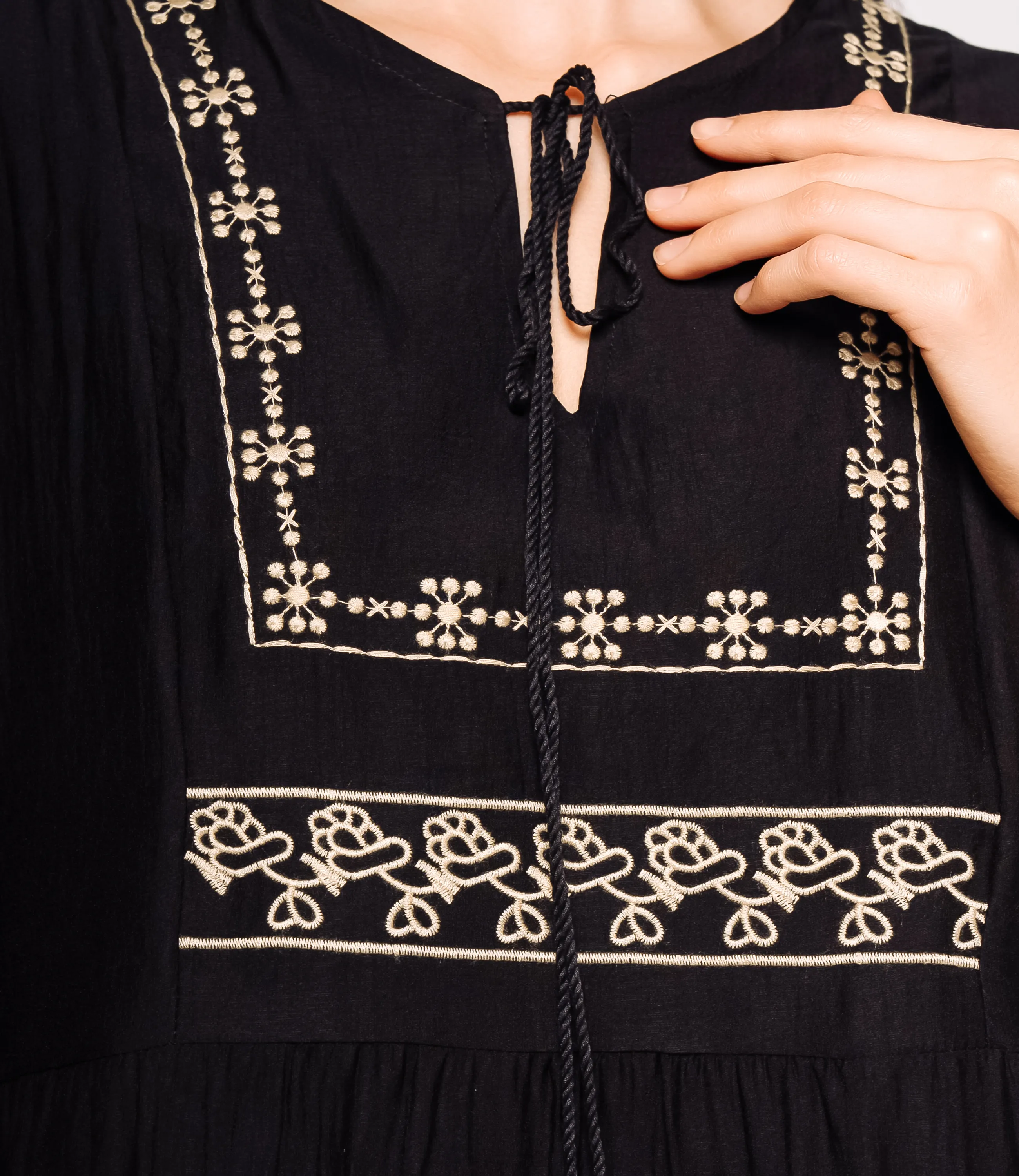 Платье #КТ88660, чёрный - фото 5