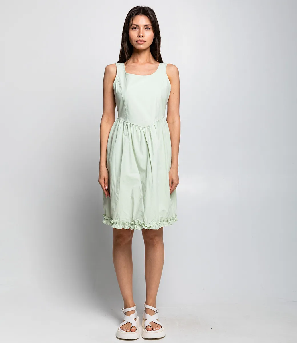 Платье #КТ6175, мята - фото 2