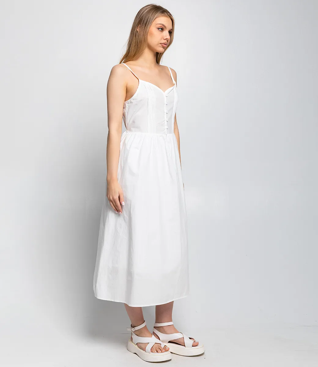Сарафан #КТ8238 (1), белый - фото 3