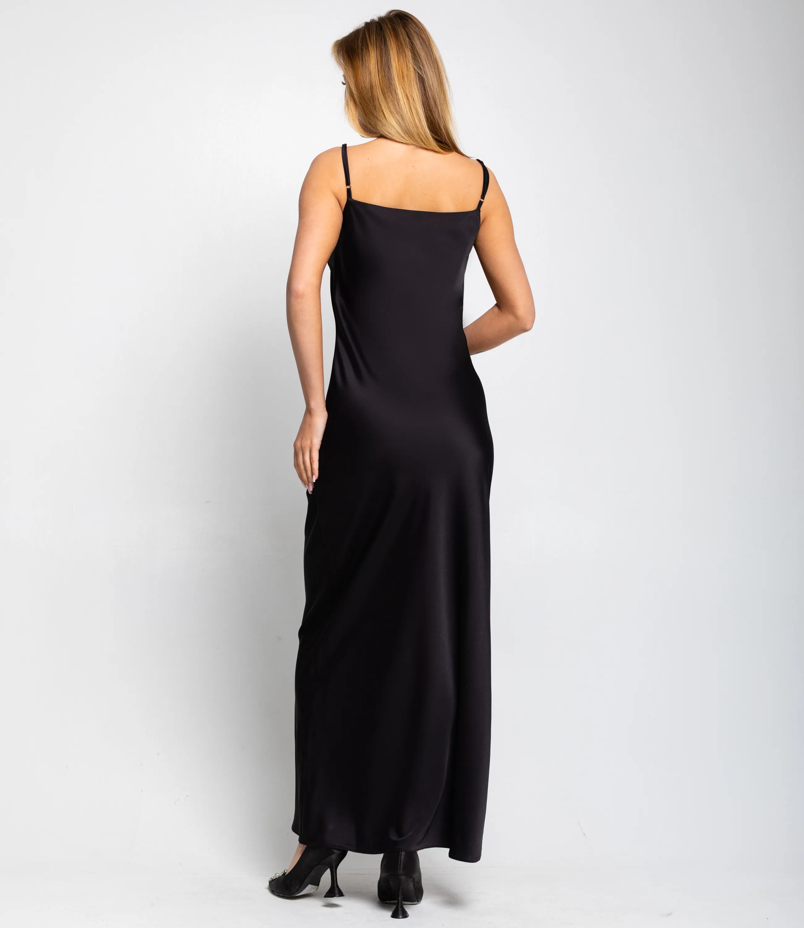 Платье #ОКТ025024, чёрный - фото 4