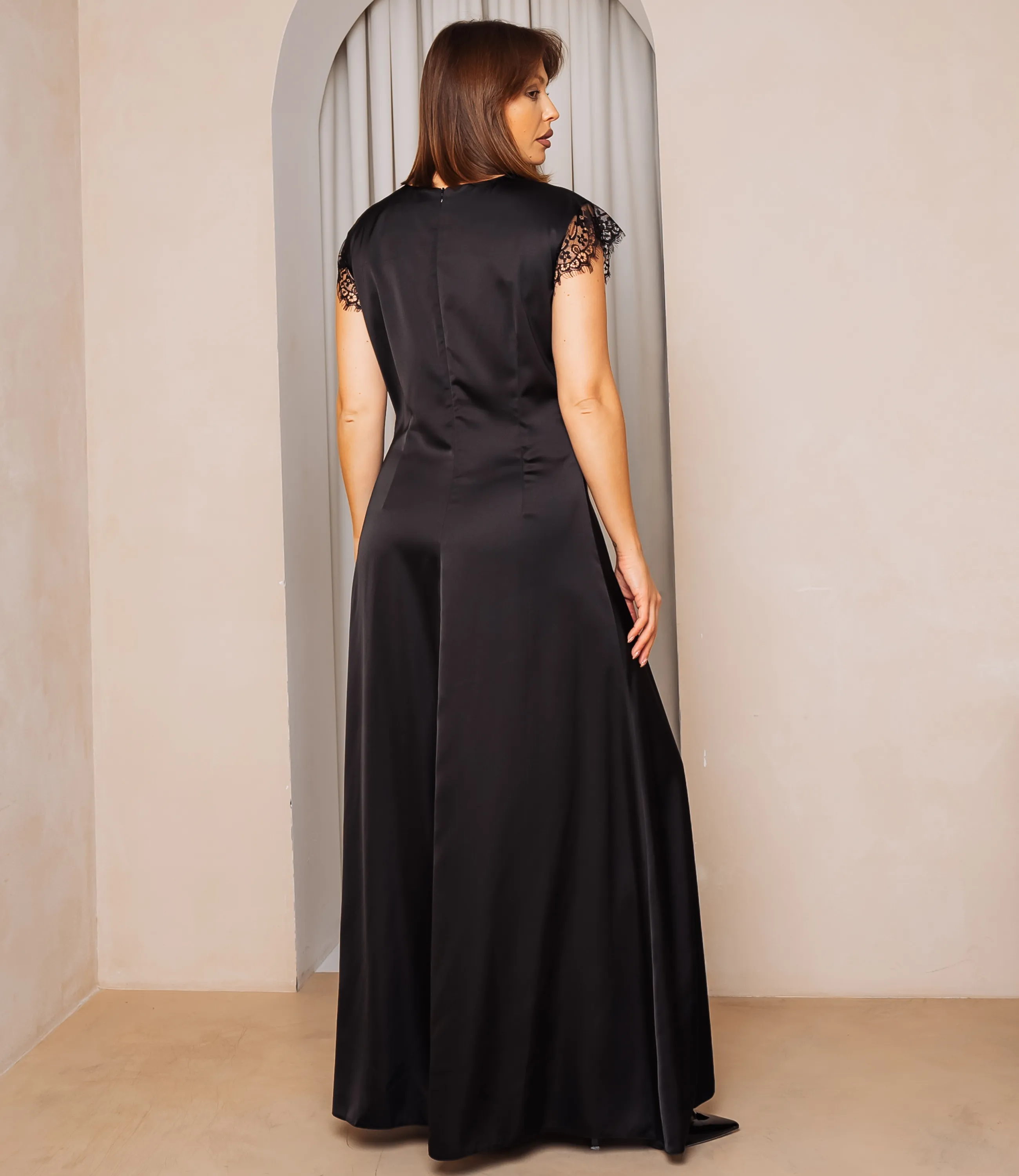 Платье #ОКТ025023, чёрный - фото 3