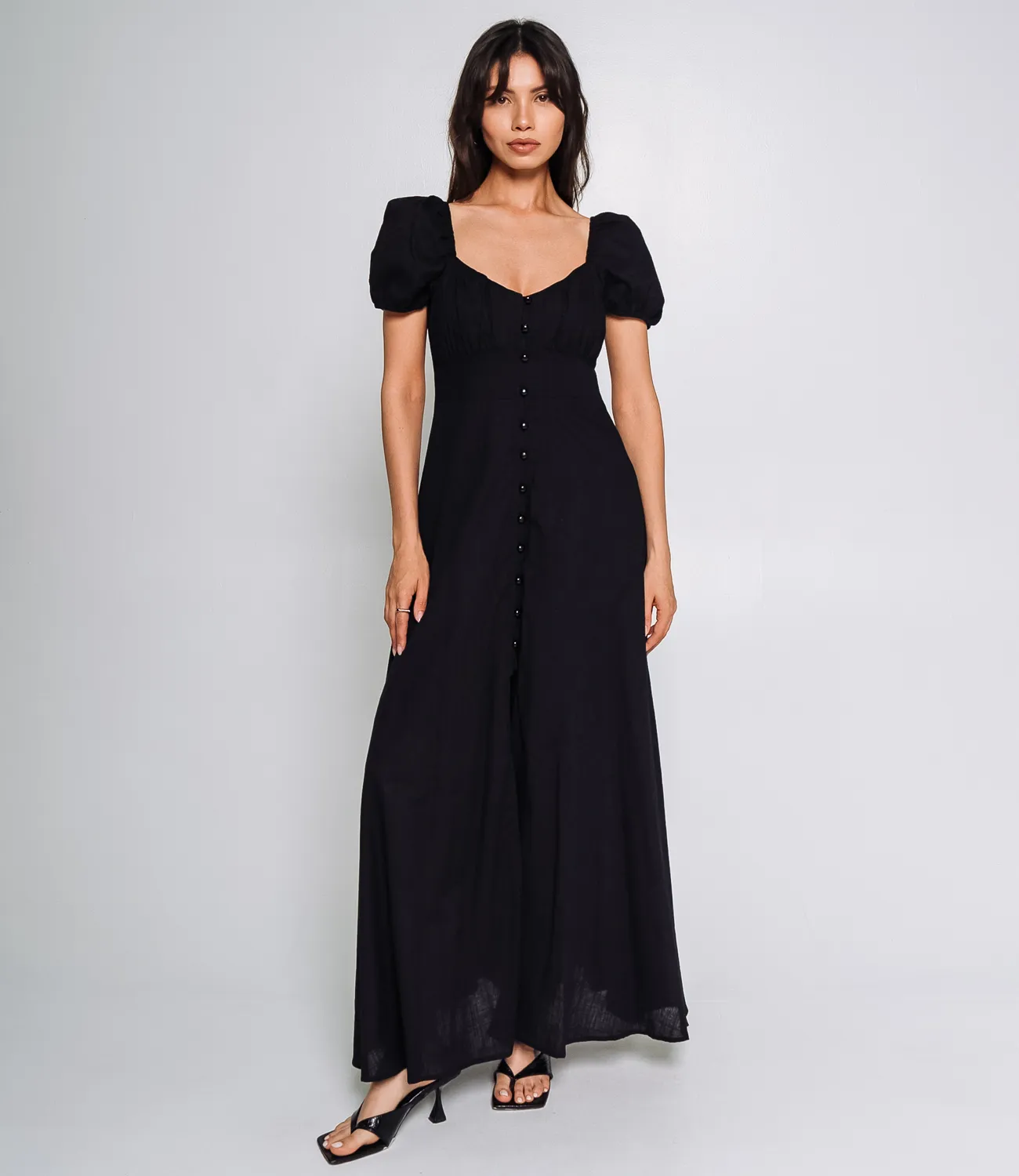 Платье #ОКТ025006, чёрный - фото 1