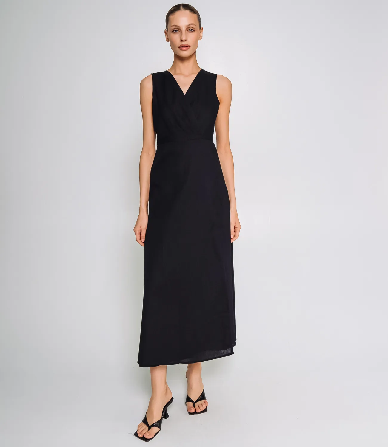 Платье #ОКТ025018, чёрный - фото 1