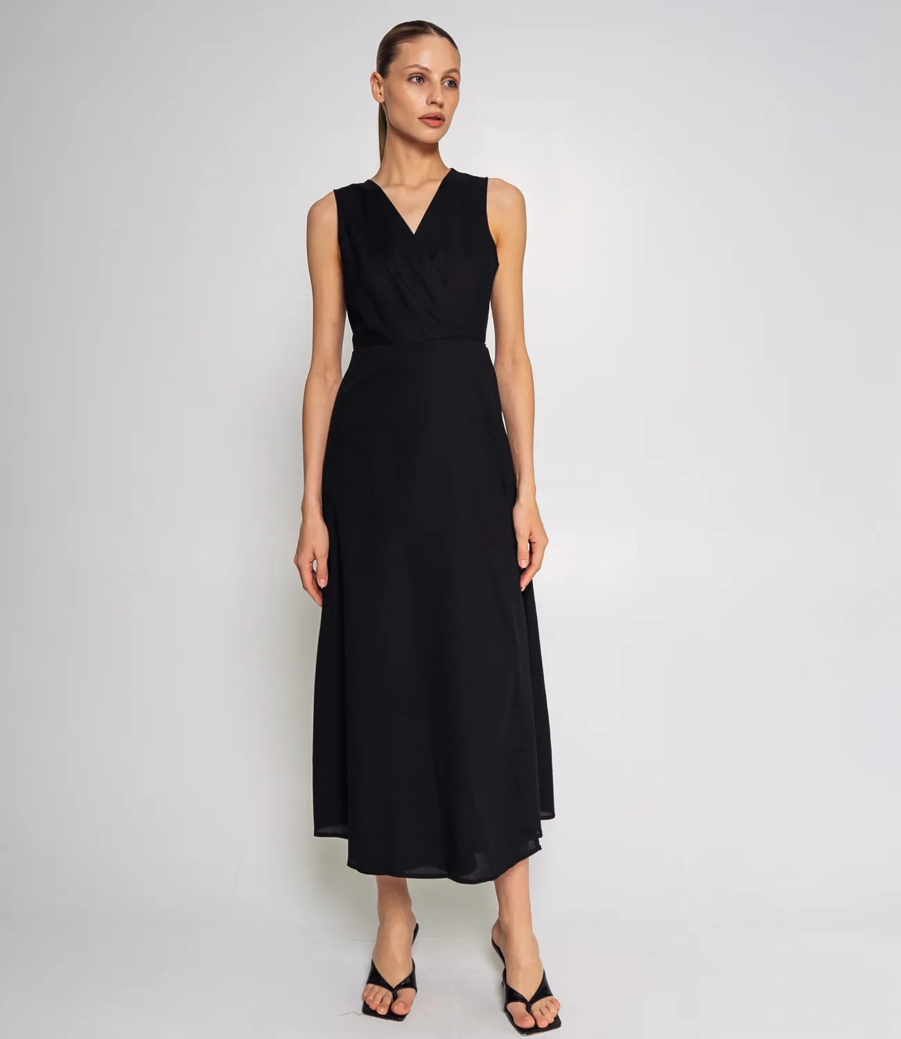 Платье #ОКТ025018, чёрный - фото 2