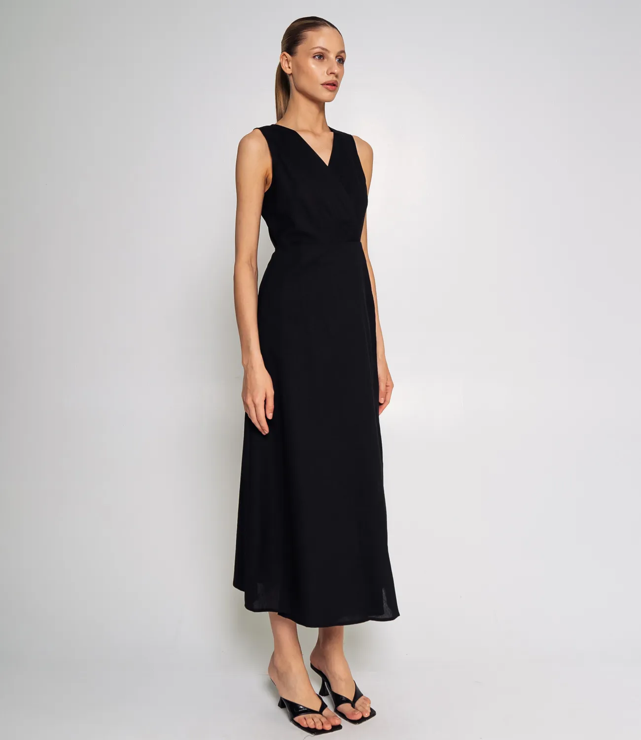 Платье #ОКТ025018, чёрный - фото 3