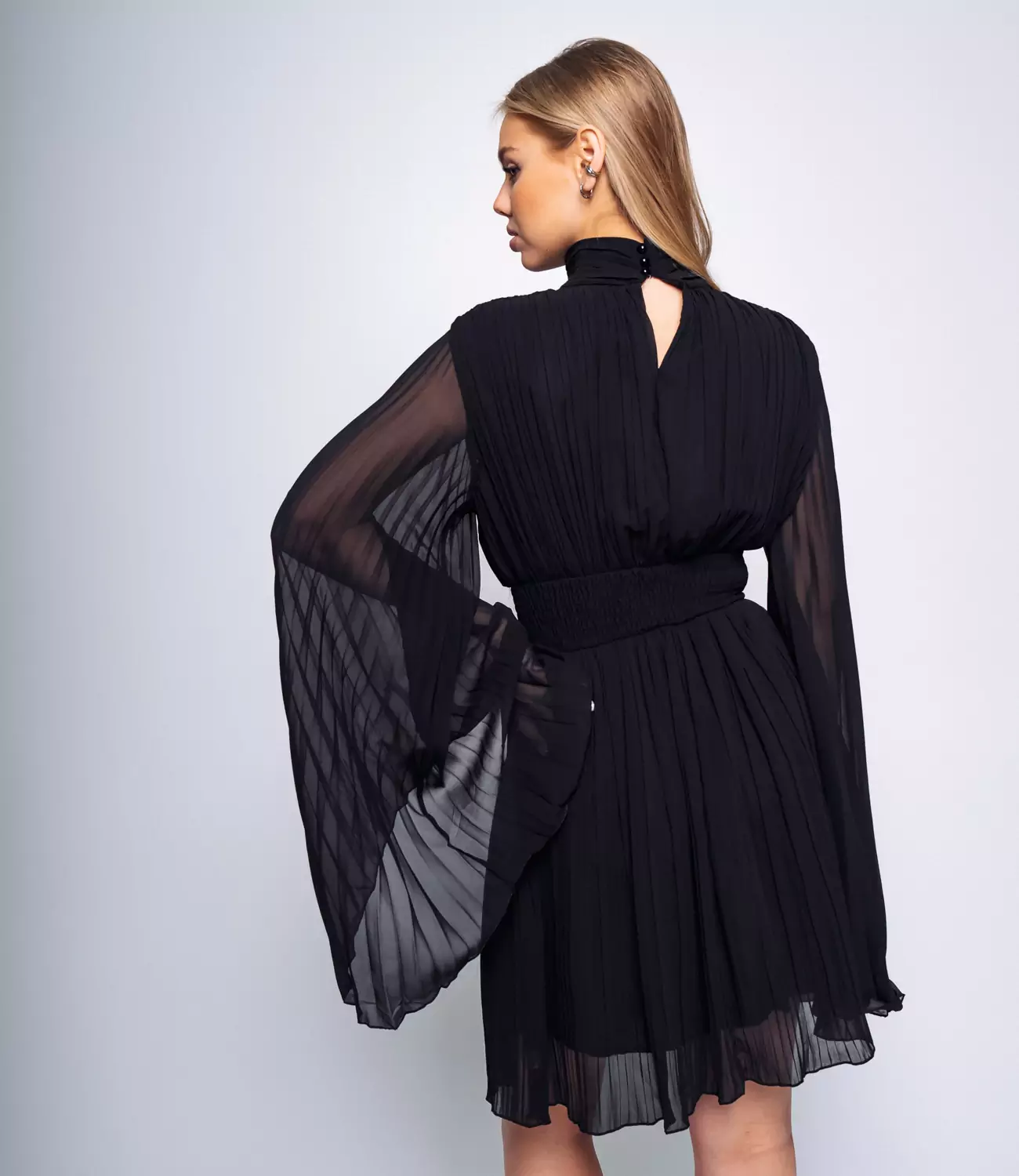 Платье #КТ1201 (1), чёрный - фото 3