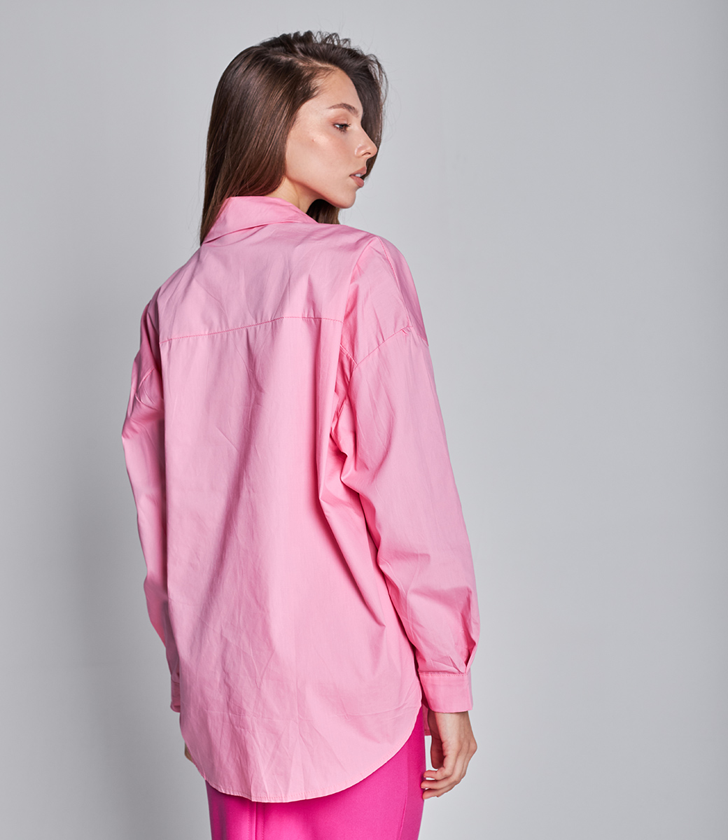 Рубашка #КТ3160 (7), розовый - фото 5