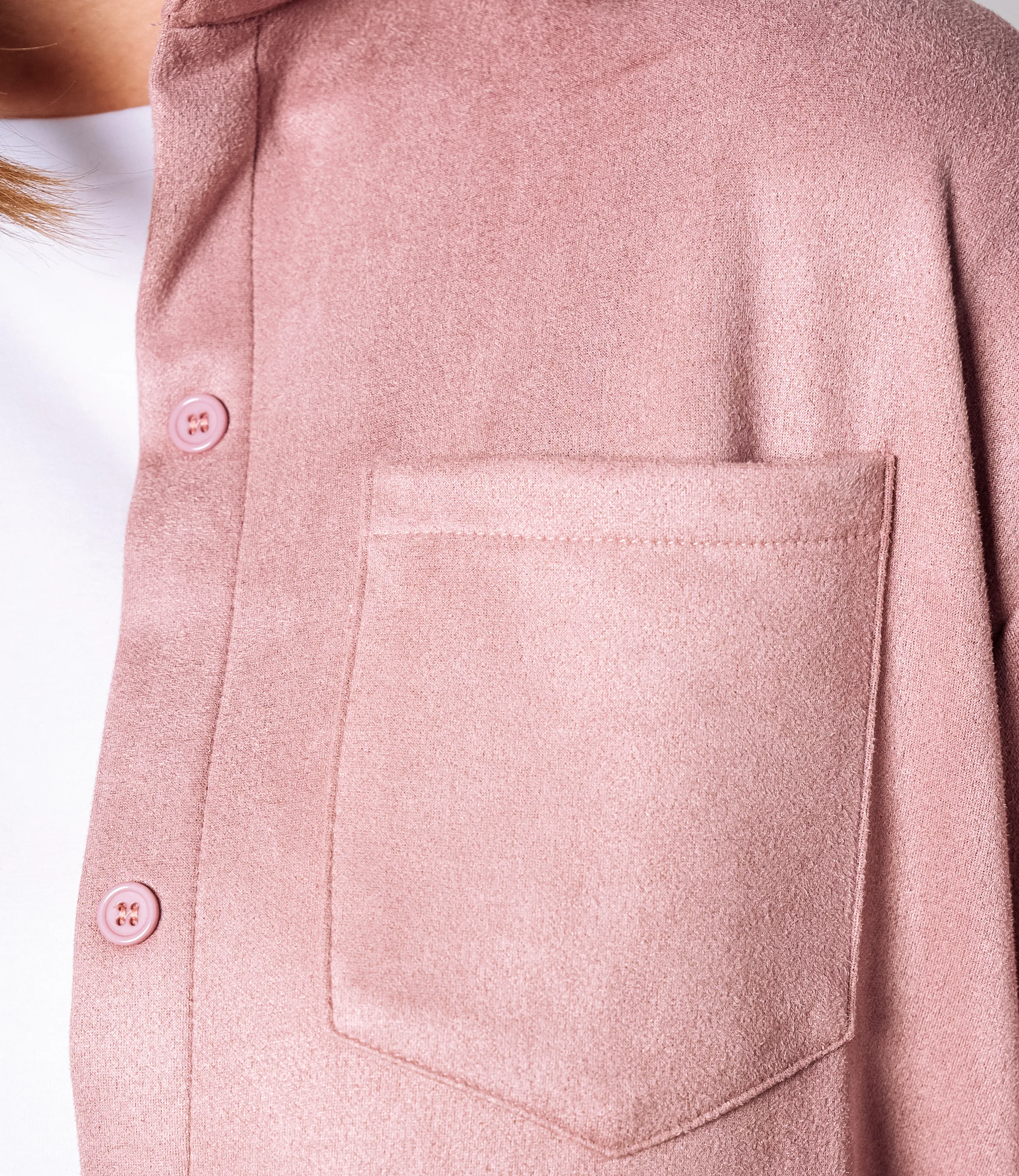 Рубашка #КТ1320, пыльная роза - фото 5