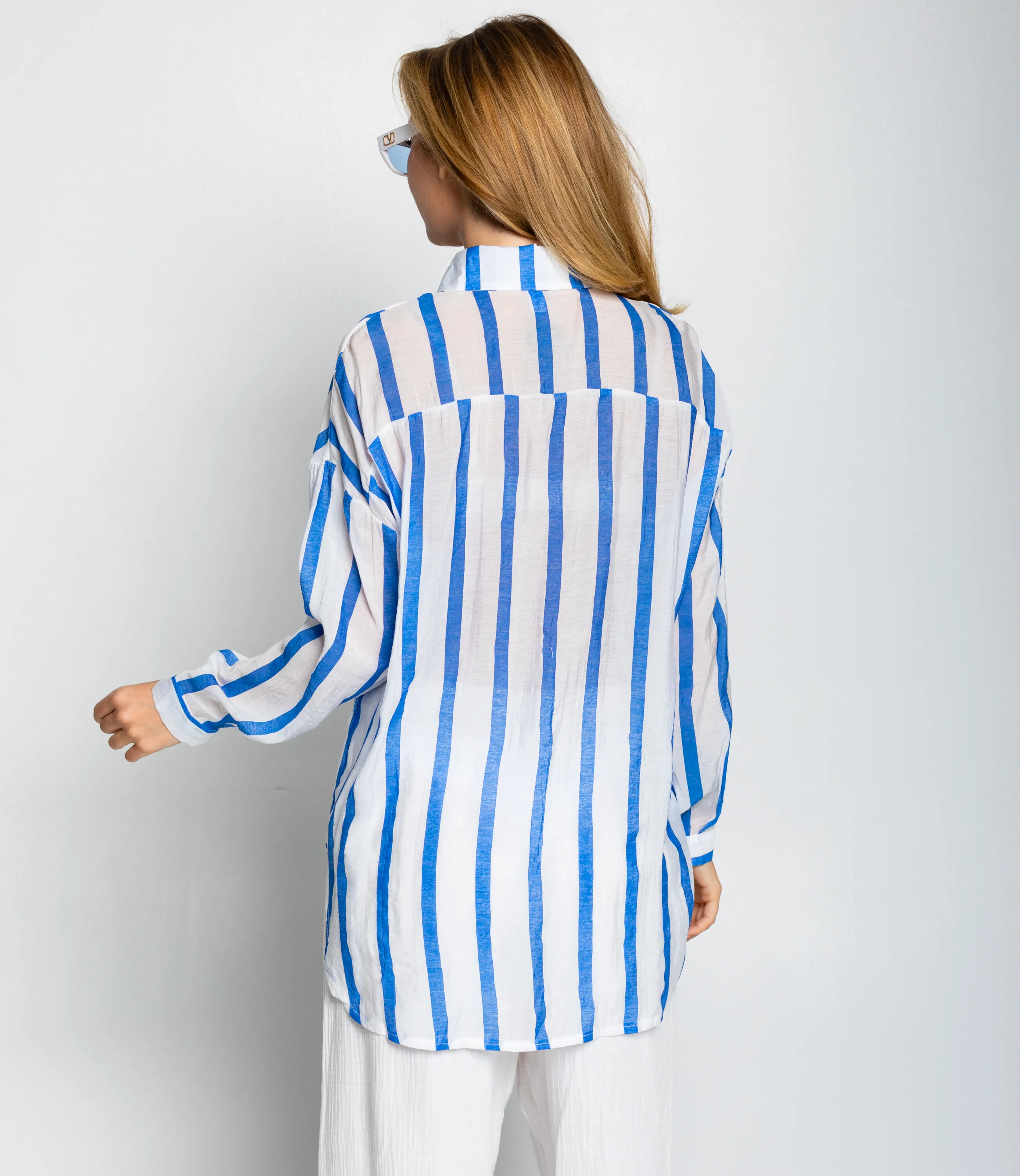 Рубашка #КТ21020 (1), синий - фото 3